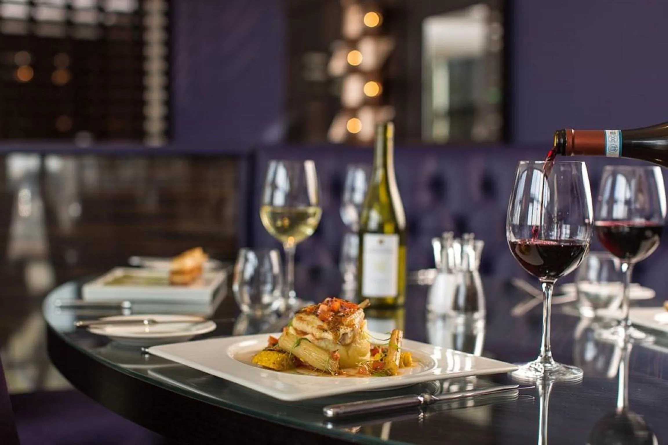 Food close-up in Radisson Blu Waterfront Hotel, Jersey