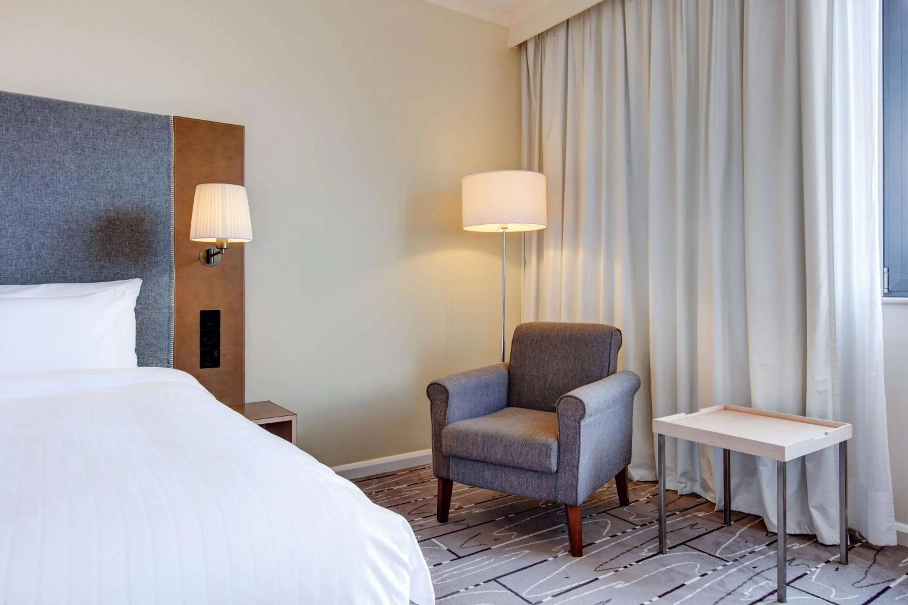 Photo of the whole room, Bed in Radisson Blu Waterfront Hotel, Jersey