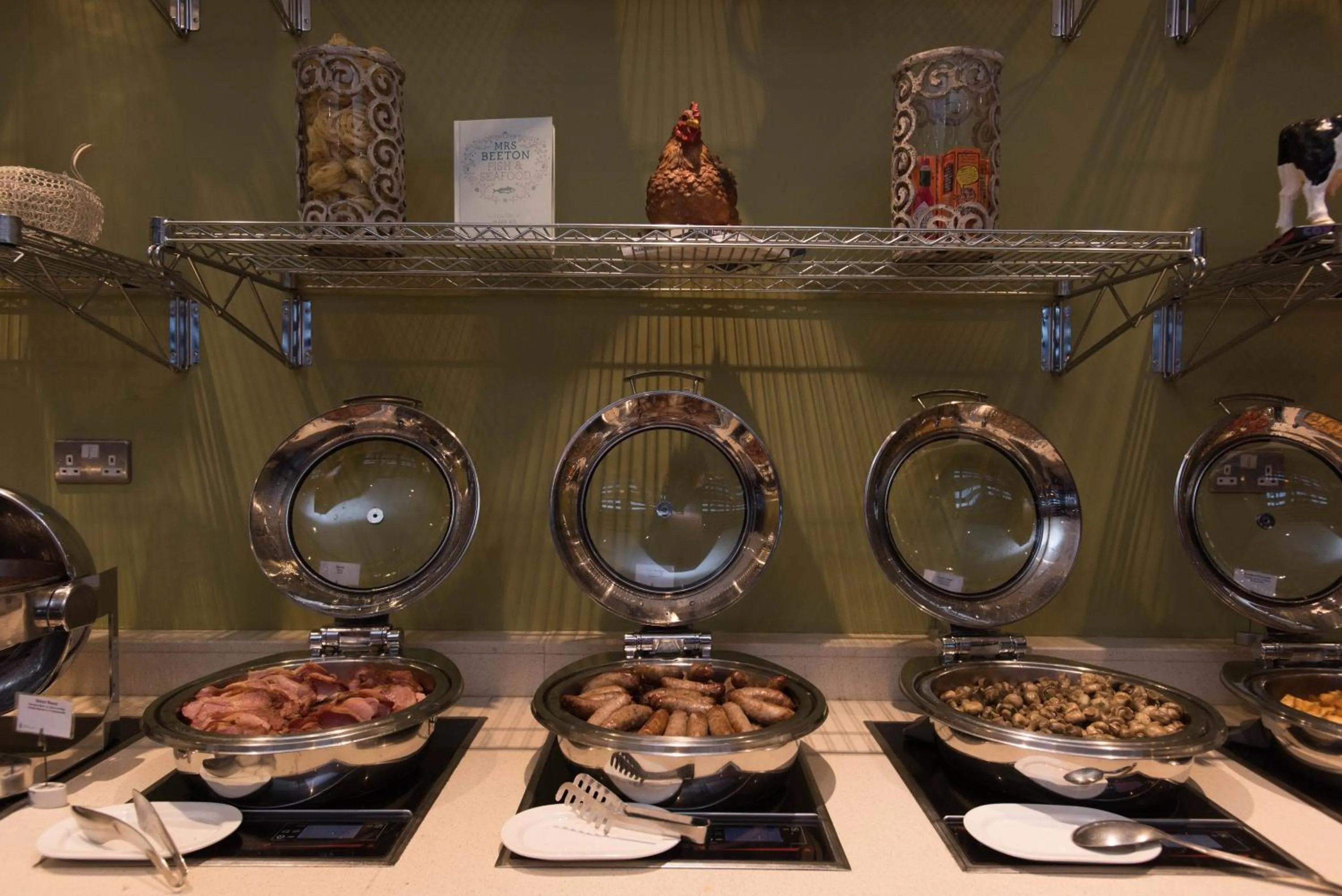 Breakfast in Radisson Blu Waterfront Hotel, Jersey