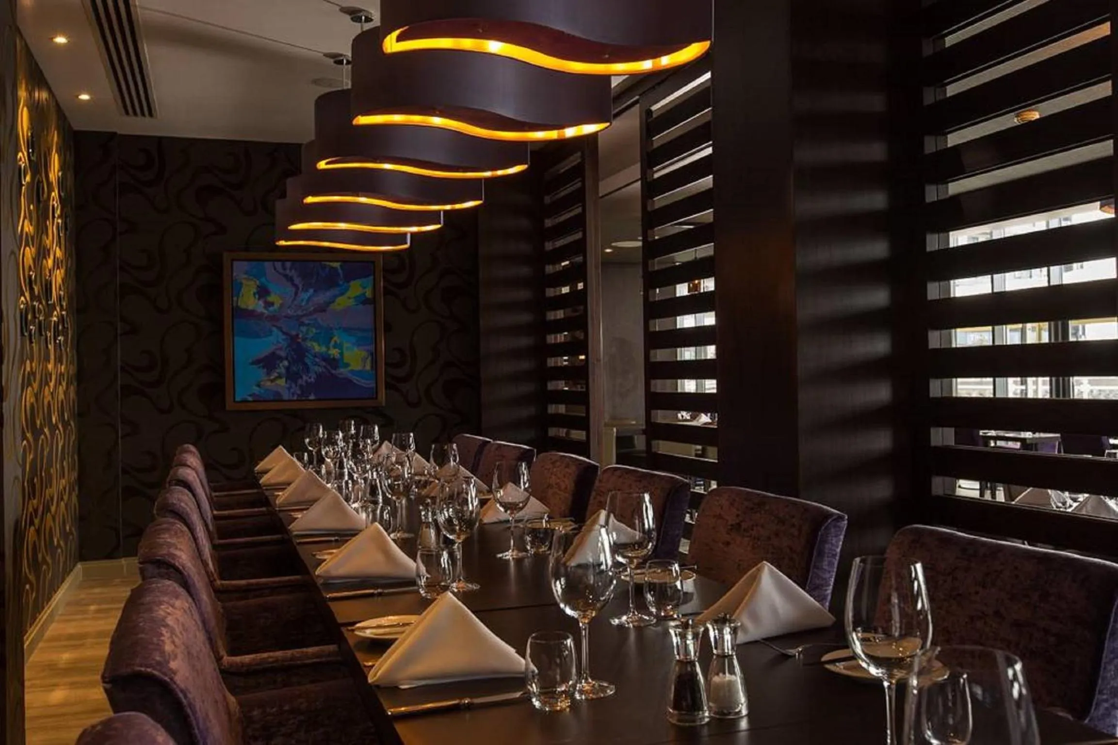 Restaurant/places to eat in Radisson Blu Waterfront Hotel, Jersey