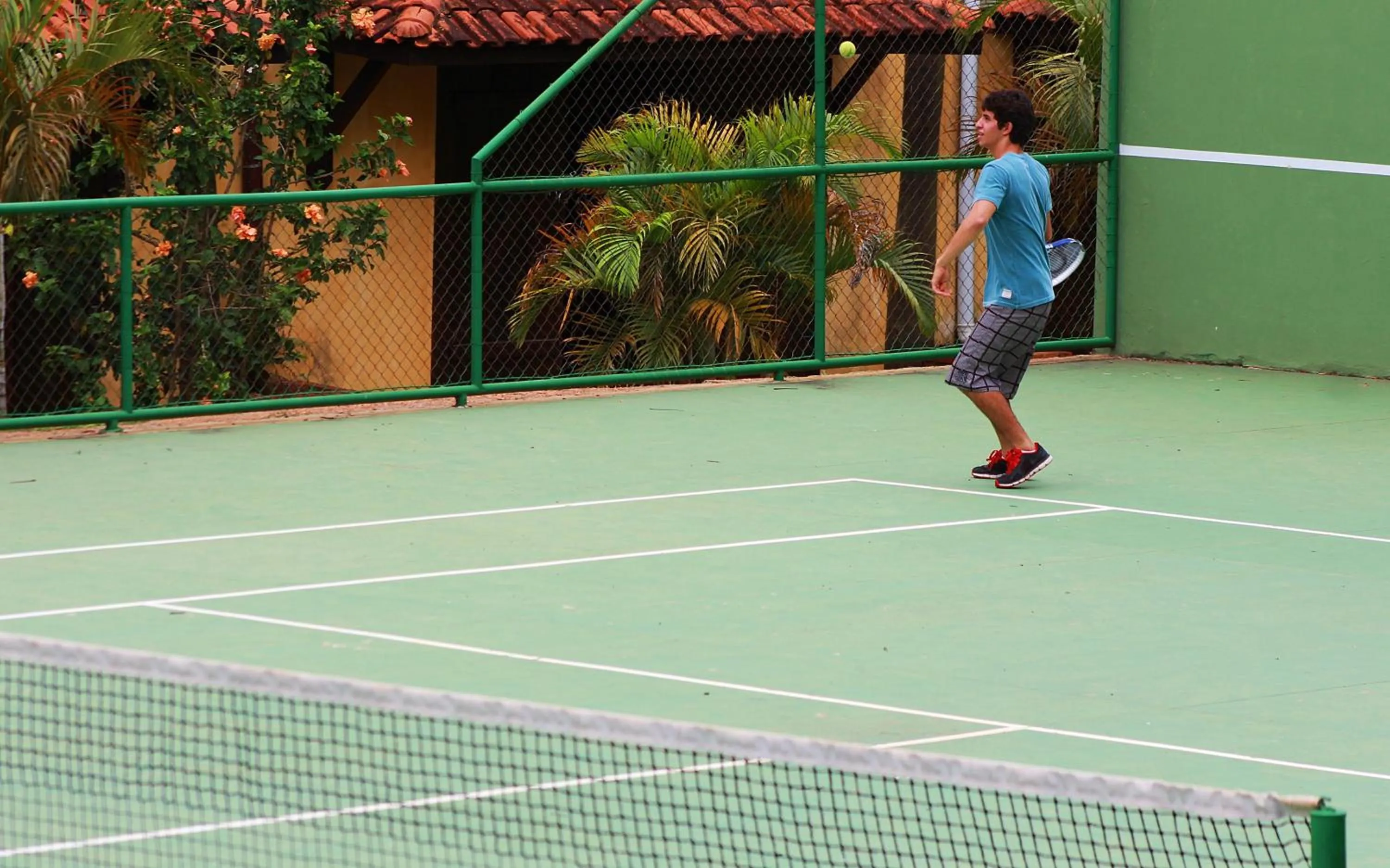 Tennis court in Recanto Alvorada Eco Resort