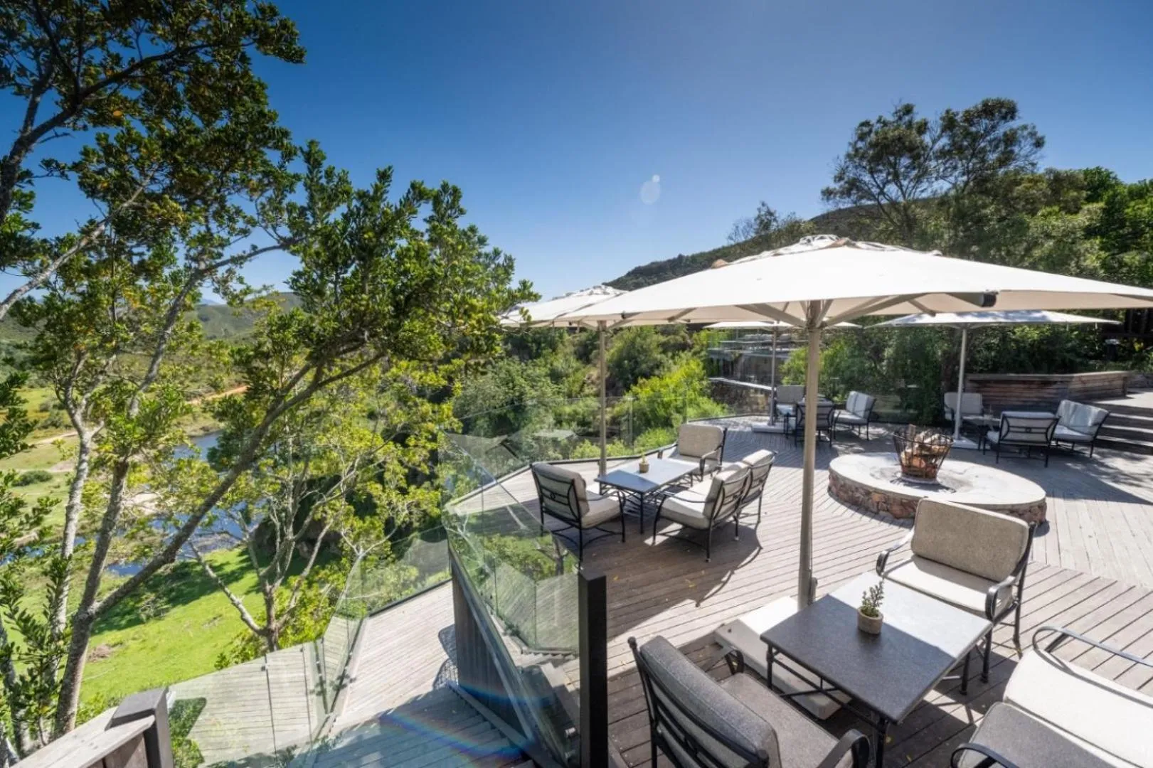 Balcony/Terrace in Botlierskop Tented Lodge