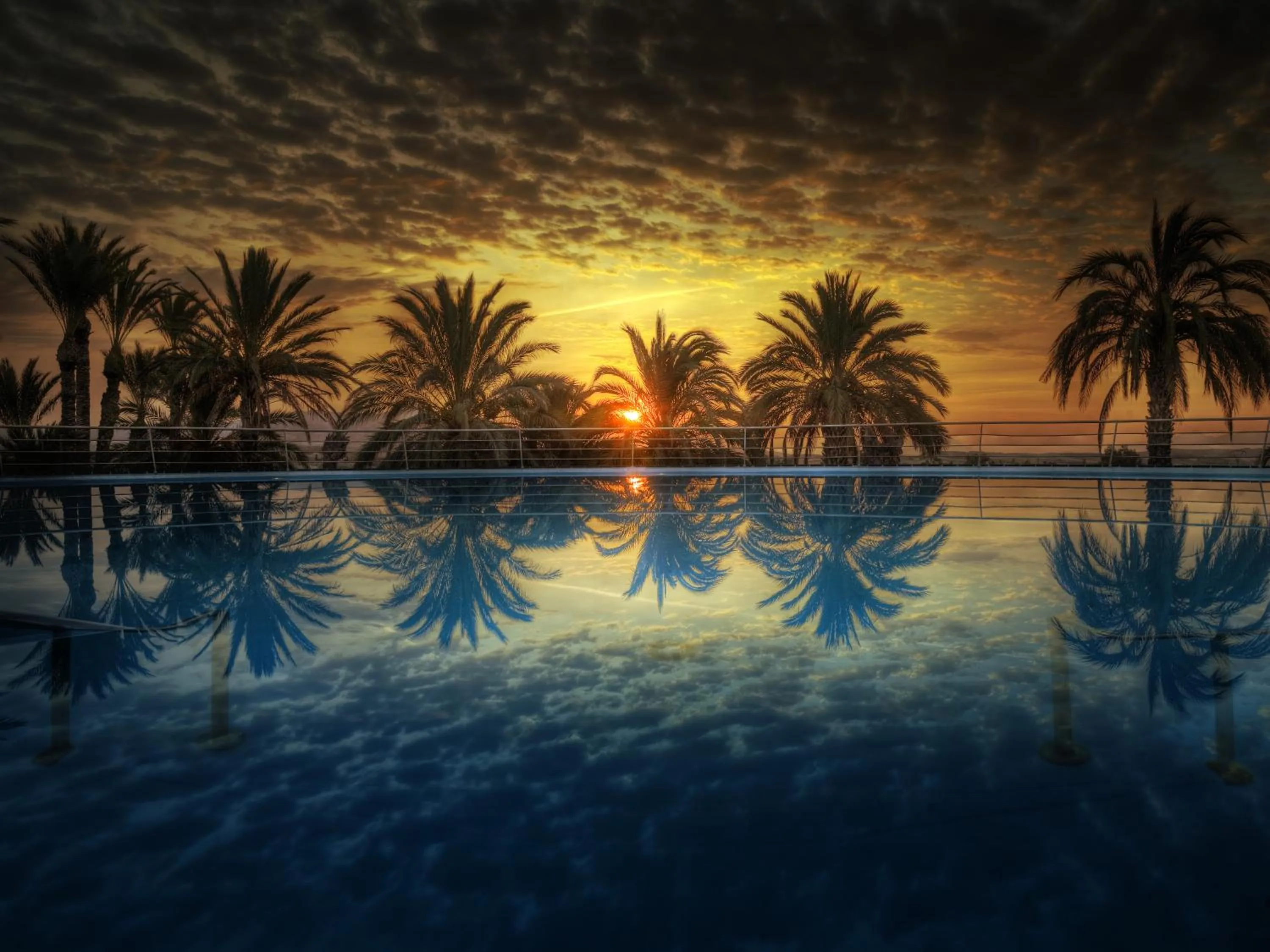 Swimming pool in Balneario de Leana