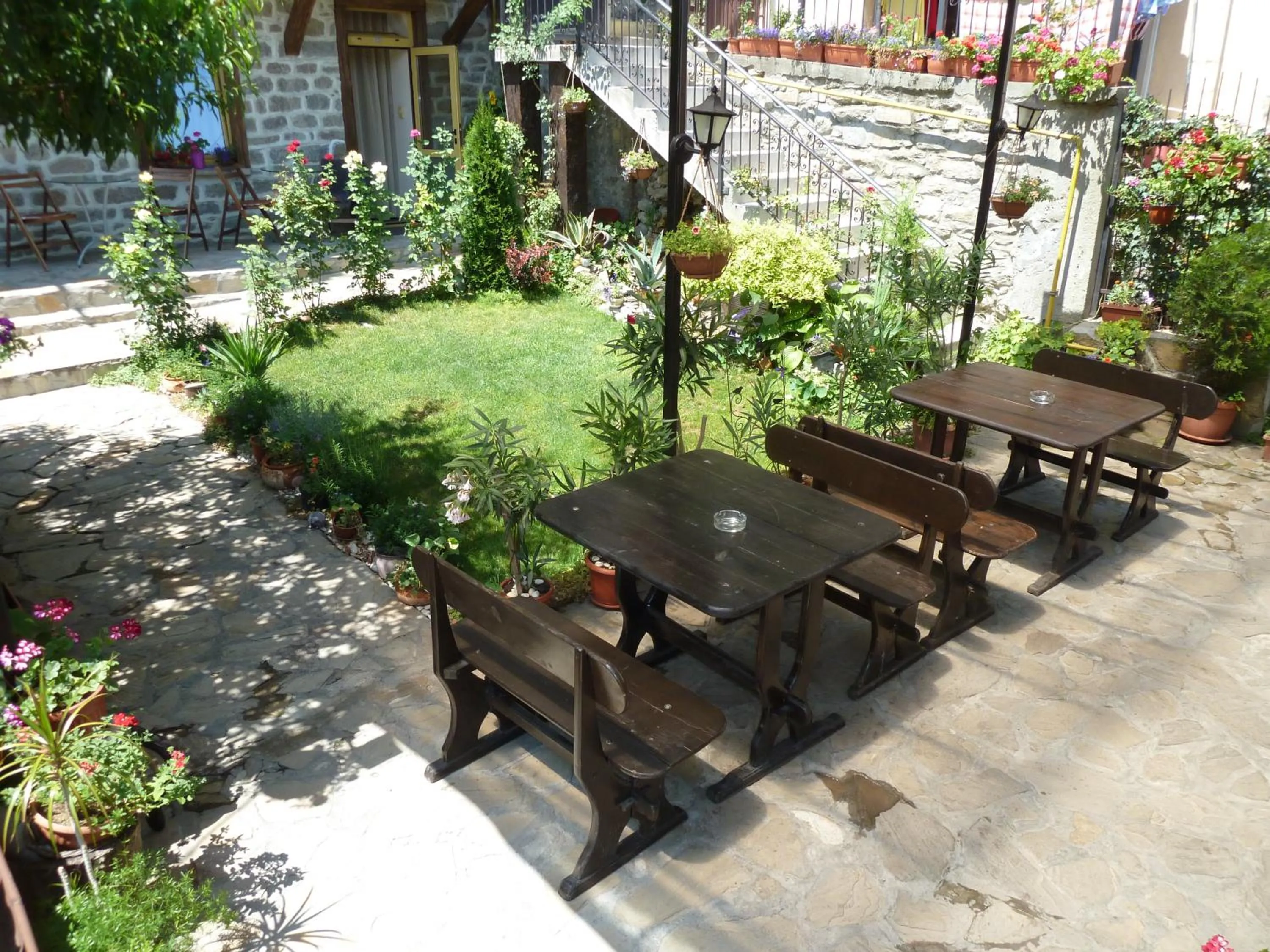 Garden in Hotel Anhea