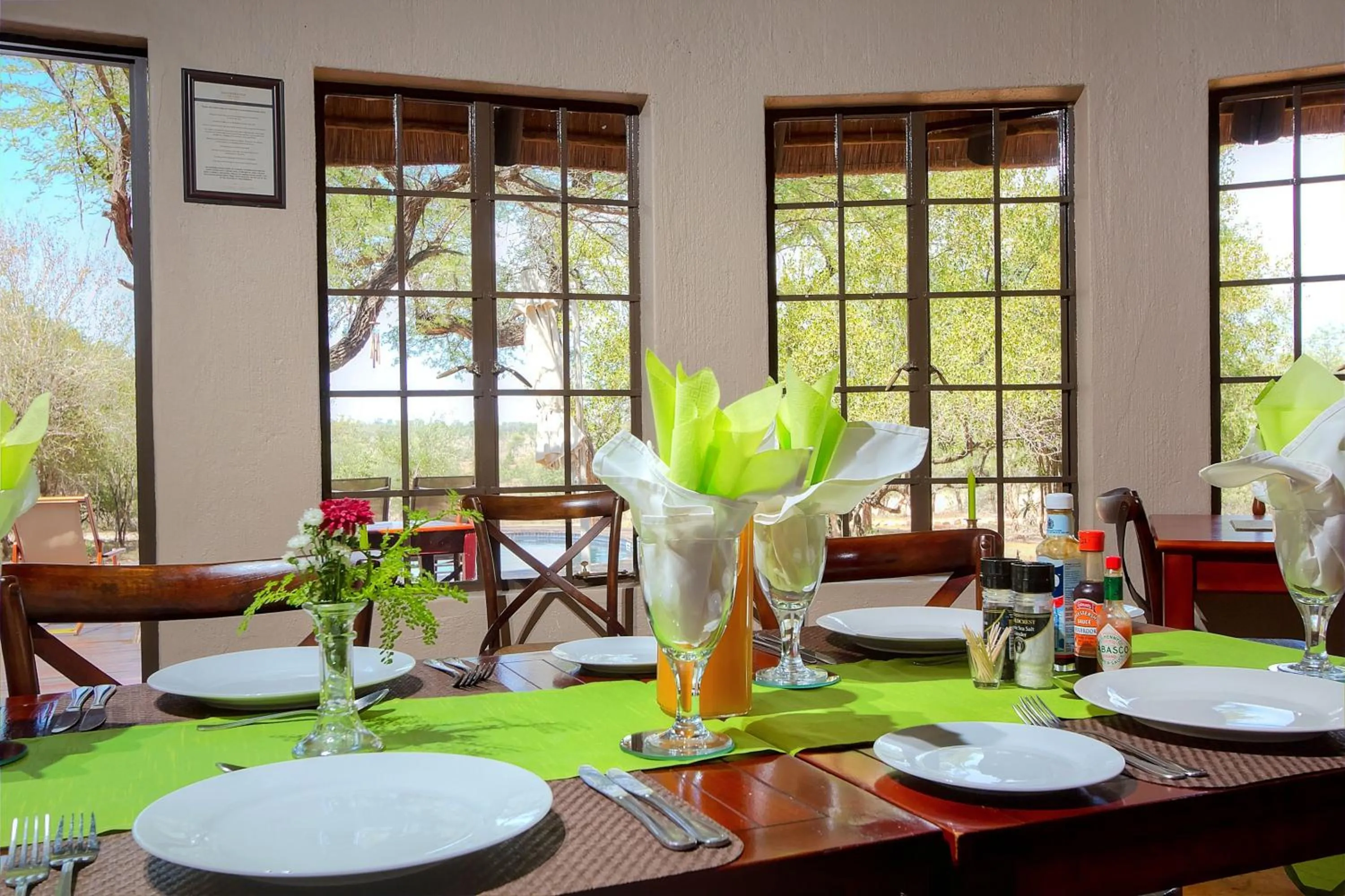 Banquet/Function facilities in Mvuradona Safari Lodge