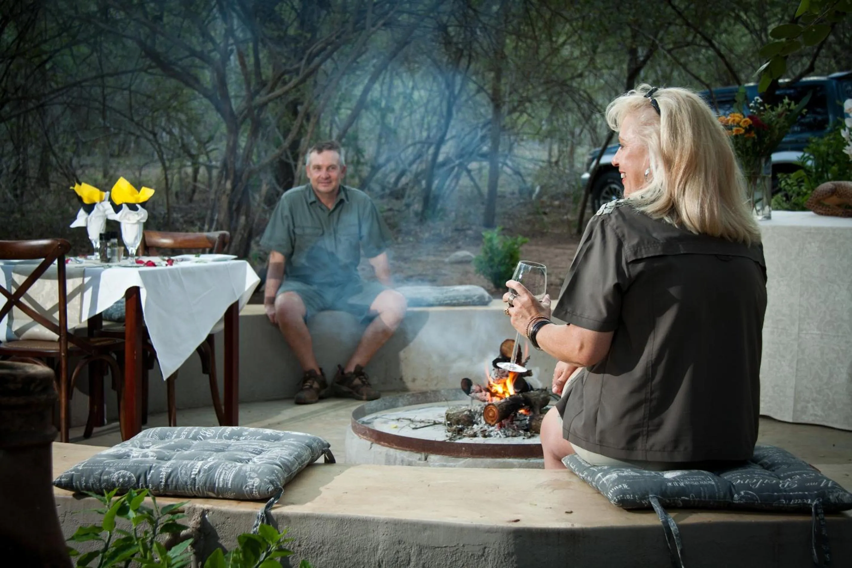 Food and drinks in Mvuradona Safari Lodge