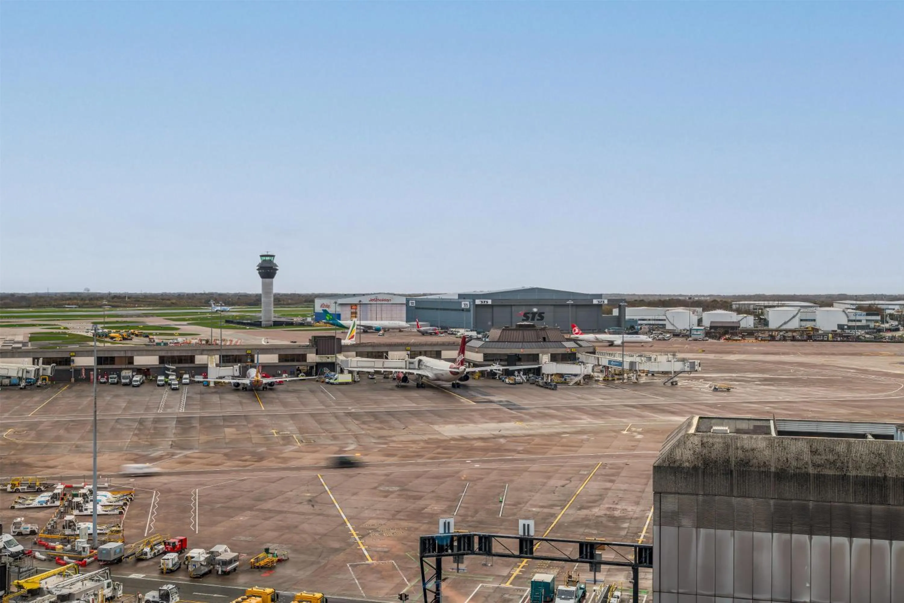 View (from property/room) in Radisson Blu Manchester Airport