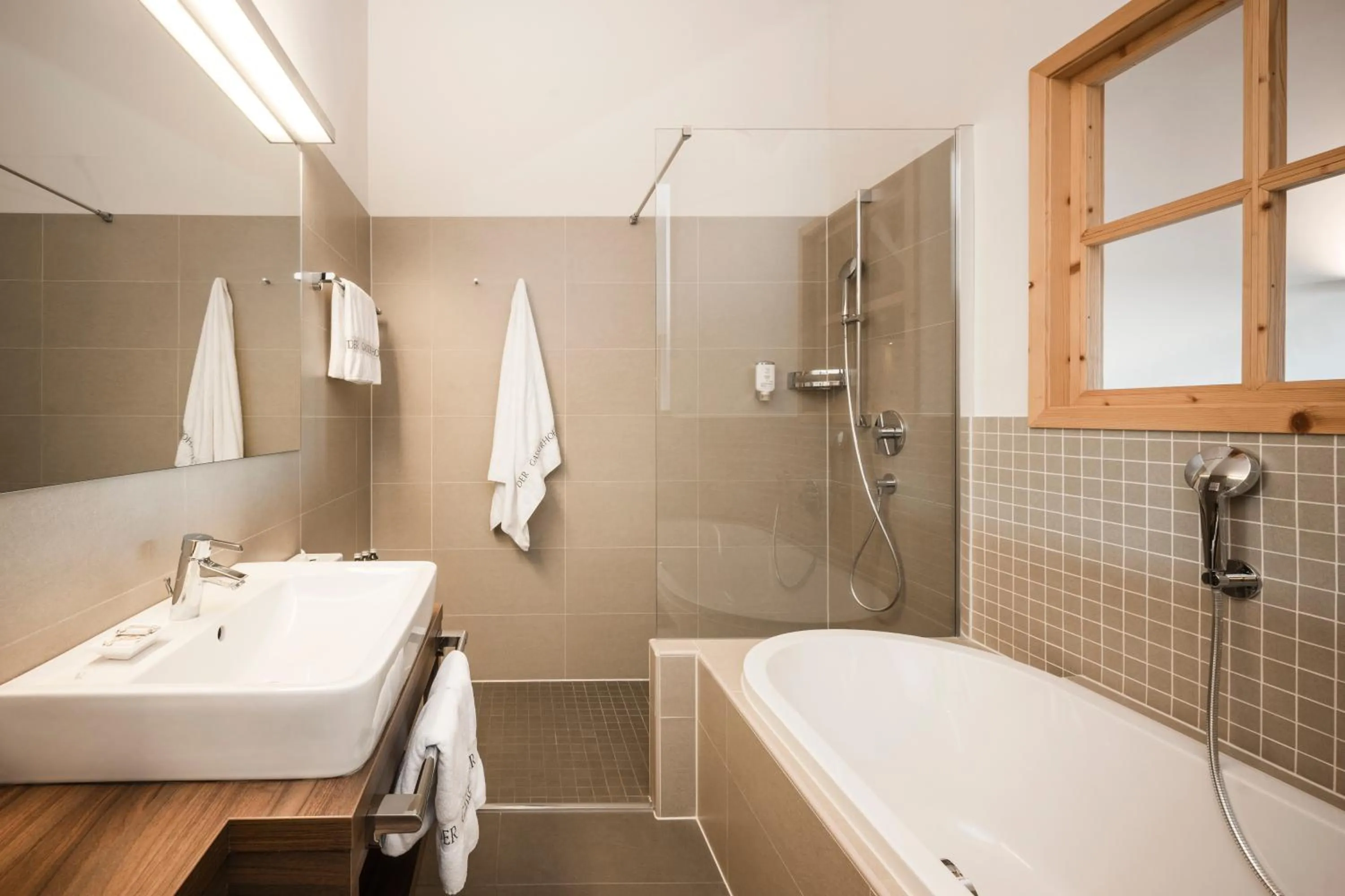 Bathroom in Hotel Gasserhof