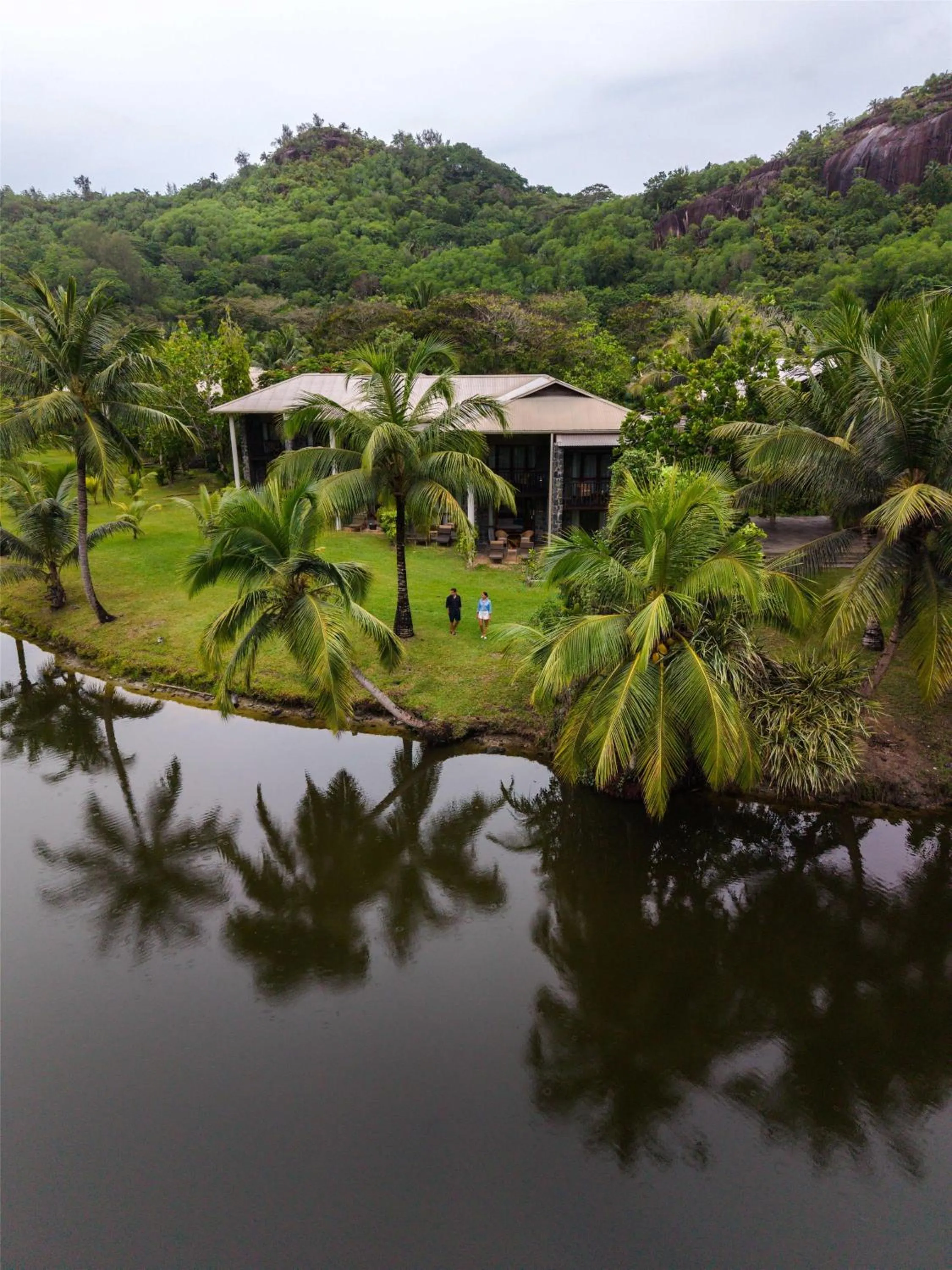 Property building in Kempinski Seychelles Resort