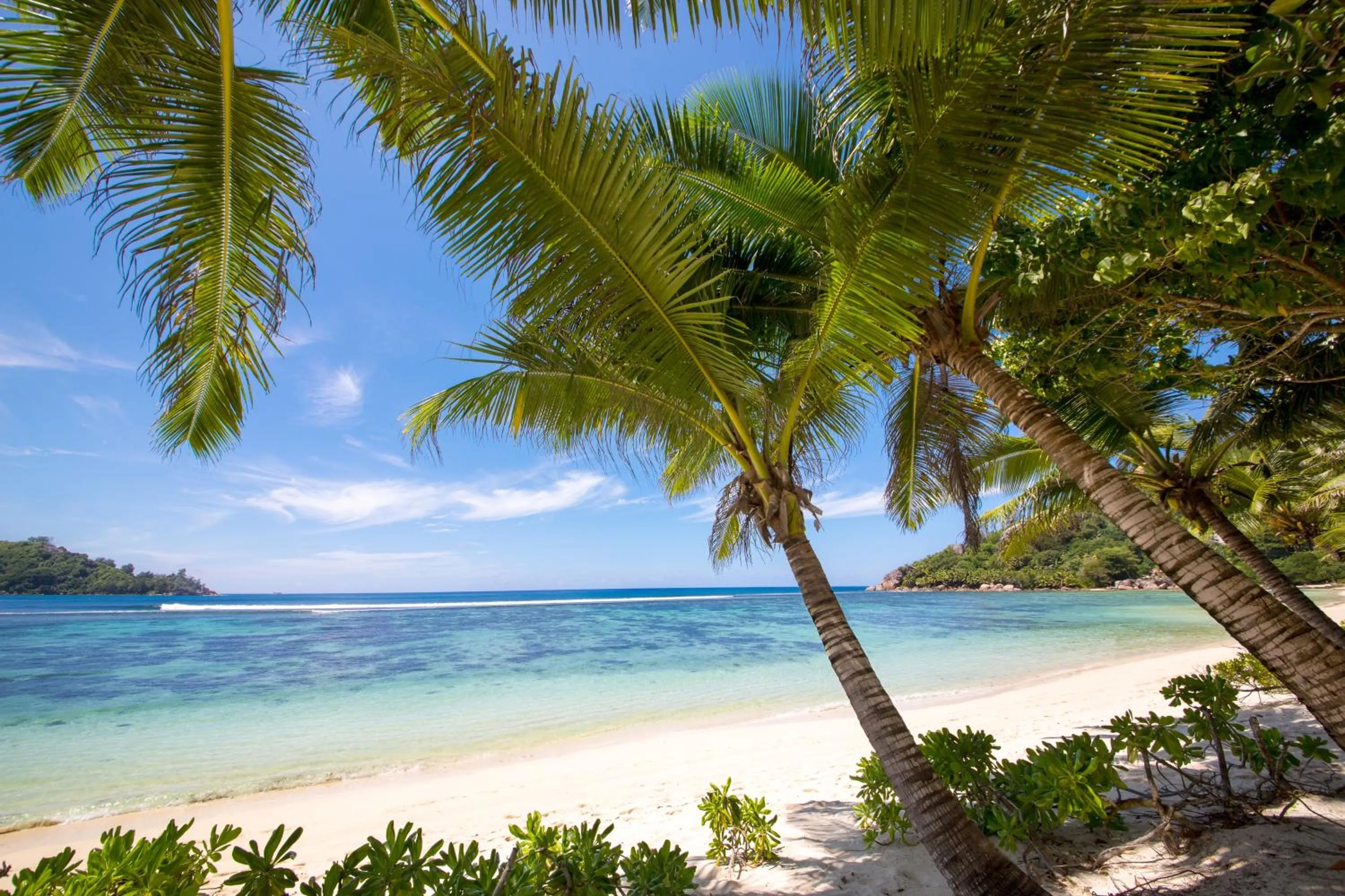 Beach in Kempinski Seychelles Resort