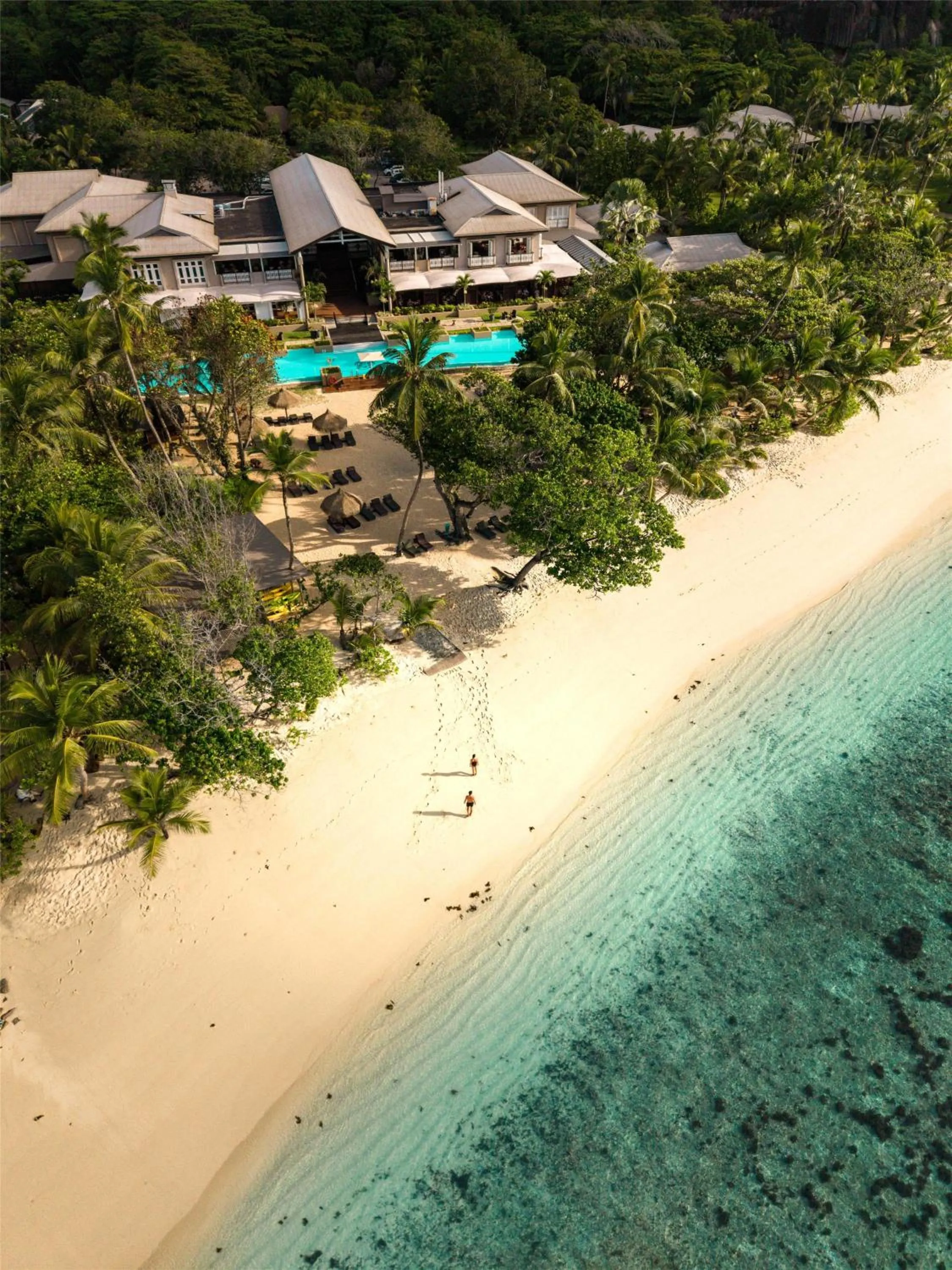 Property building in Kempinski Seychelles Resort