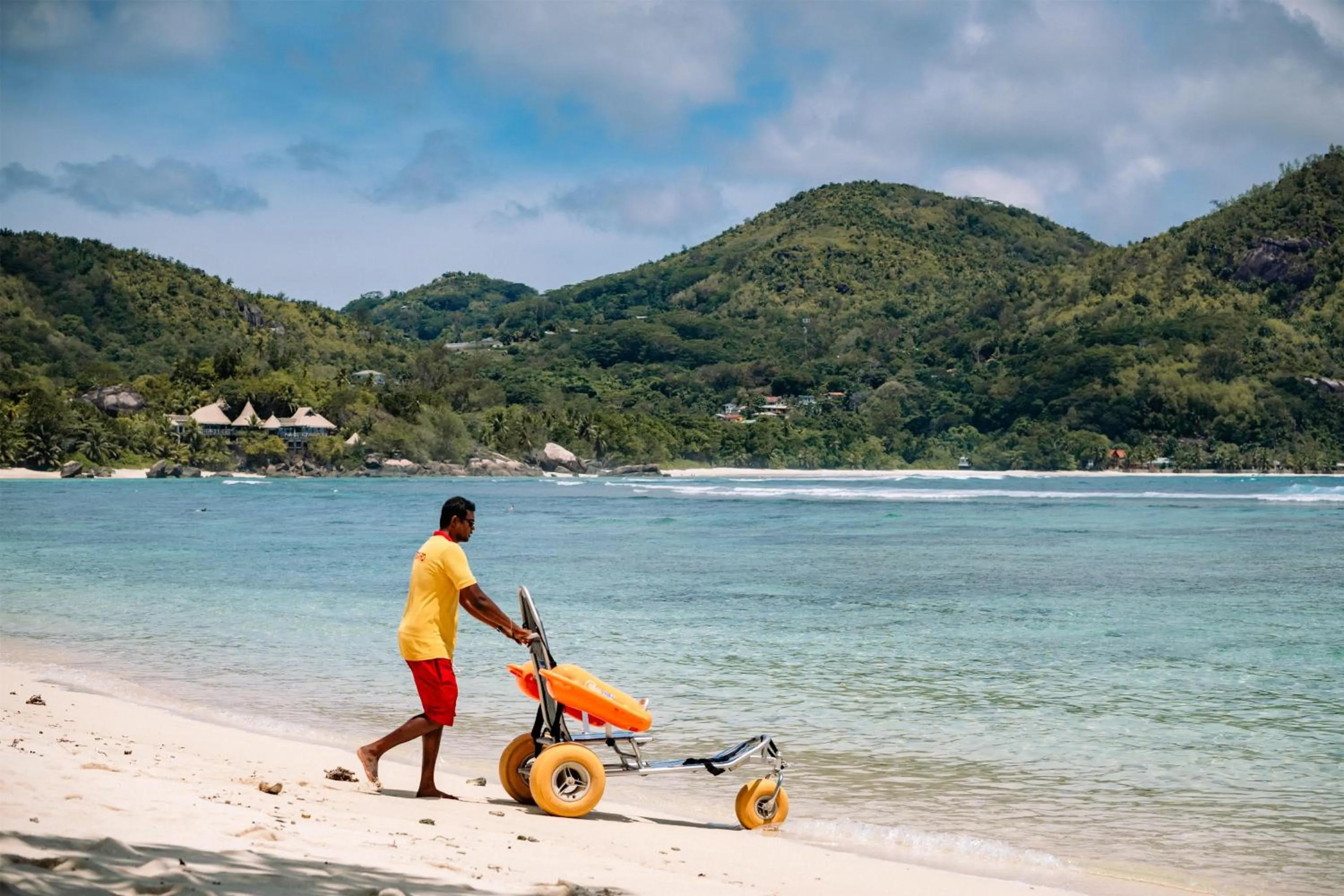 On site in Kempinski Seychelles Resort