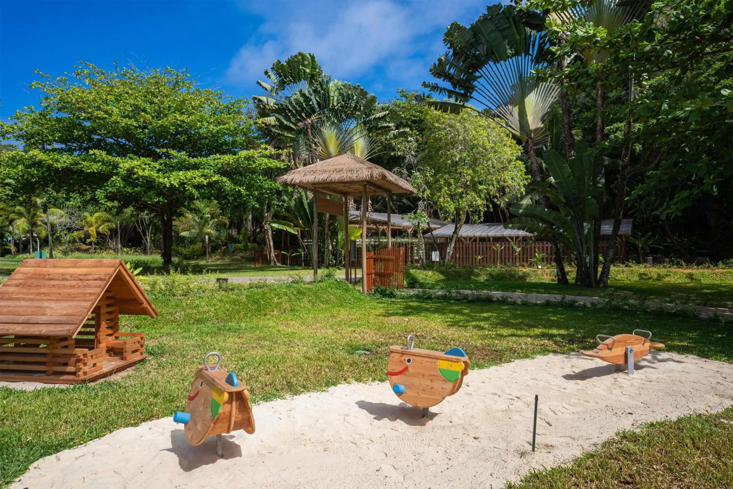 Property building in Kempinski Seychelles Resort