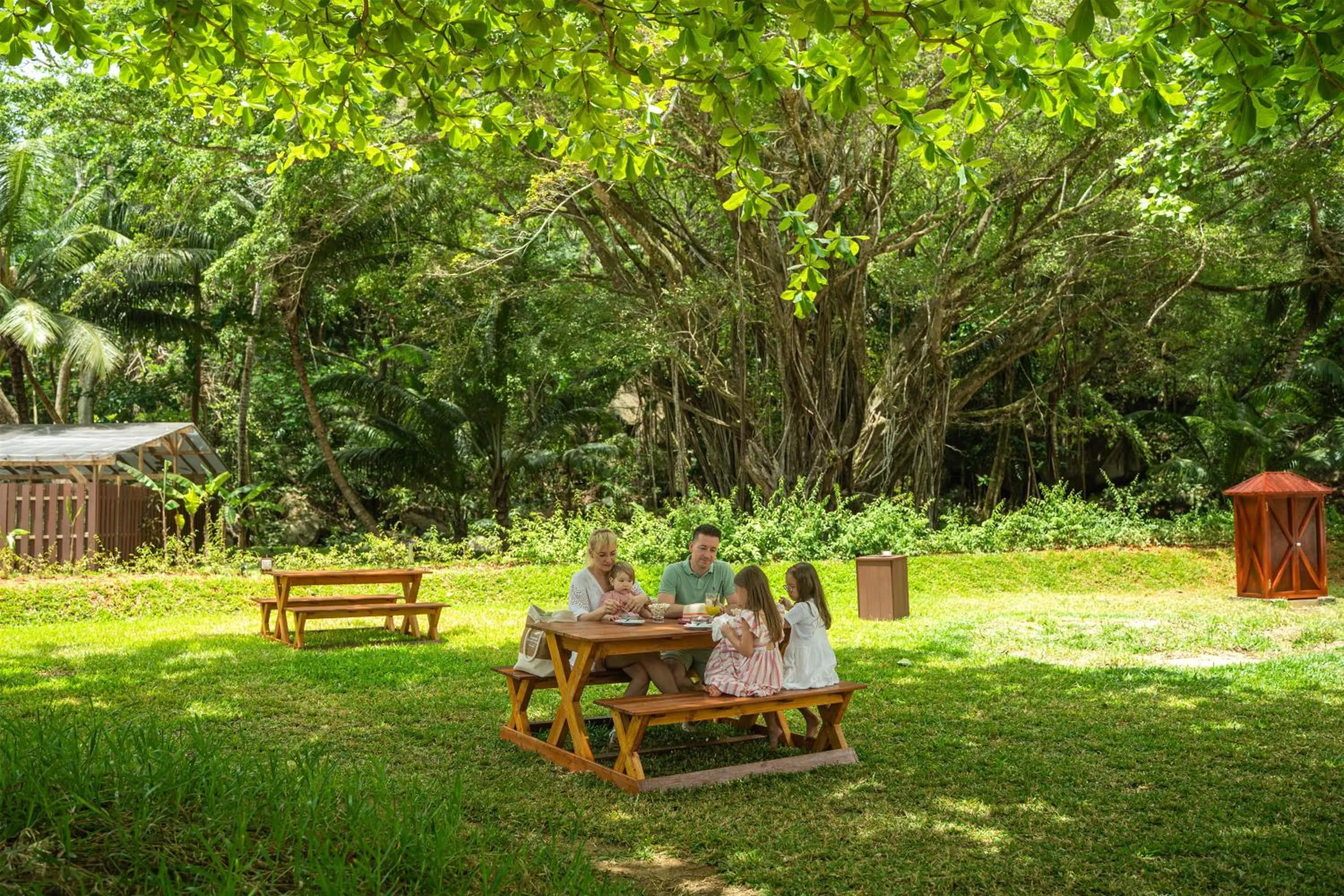 Property building in Kempinski Seychelles Resort