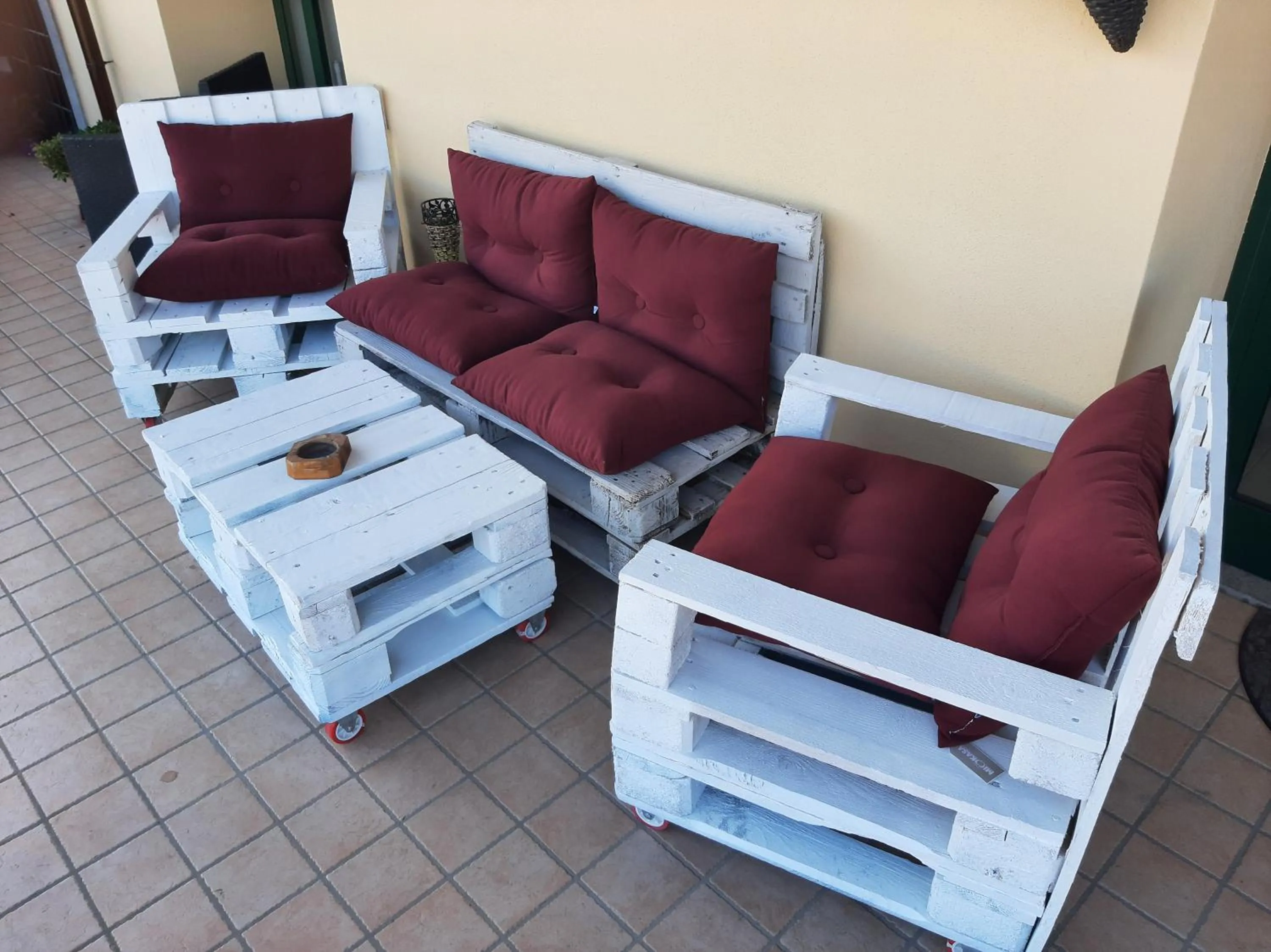 Patio in Fiumicino Inn Airport