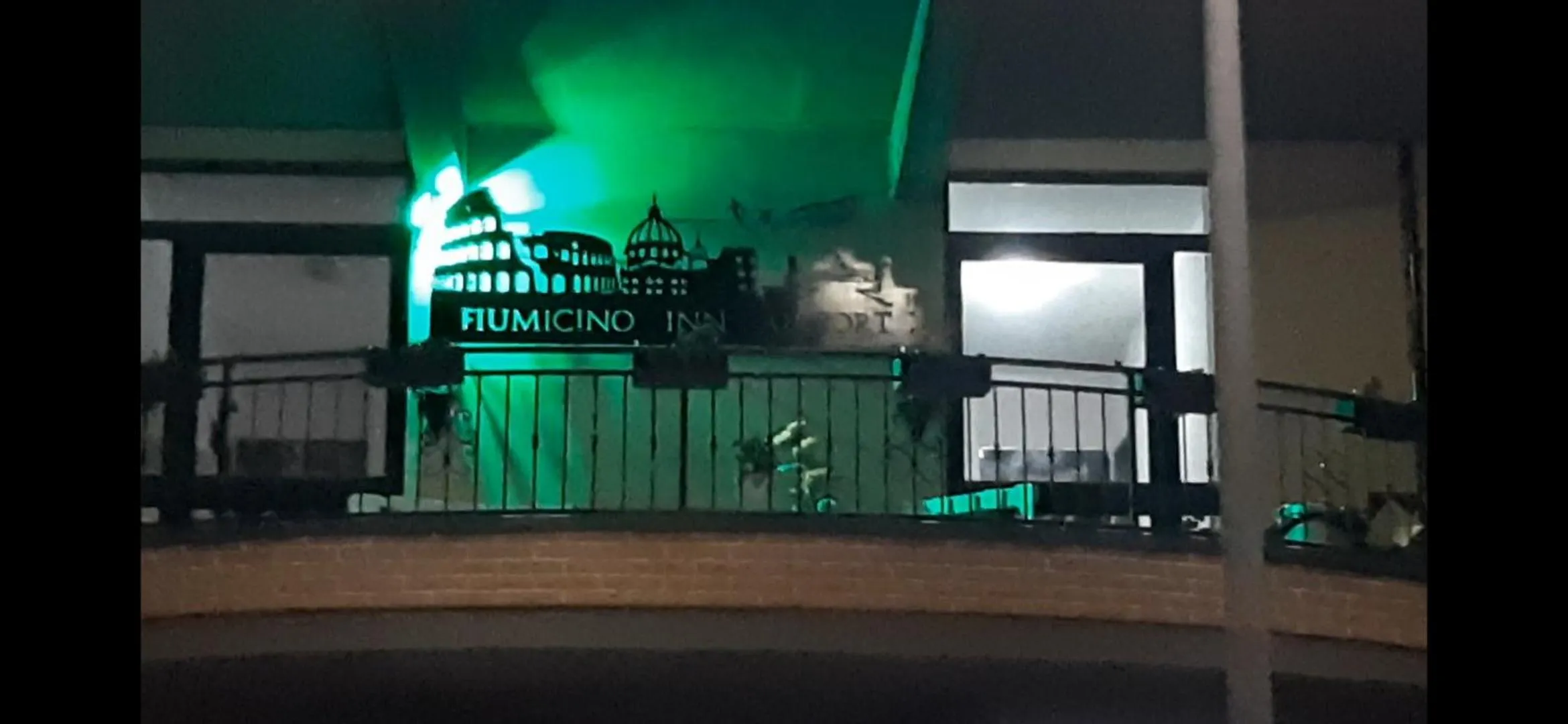 Property building in Fiumicino Inn Airport