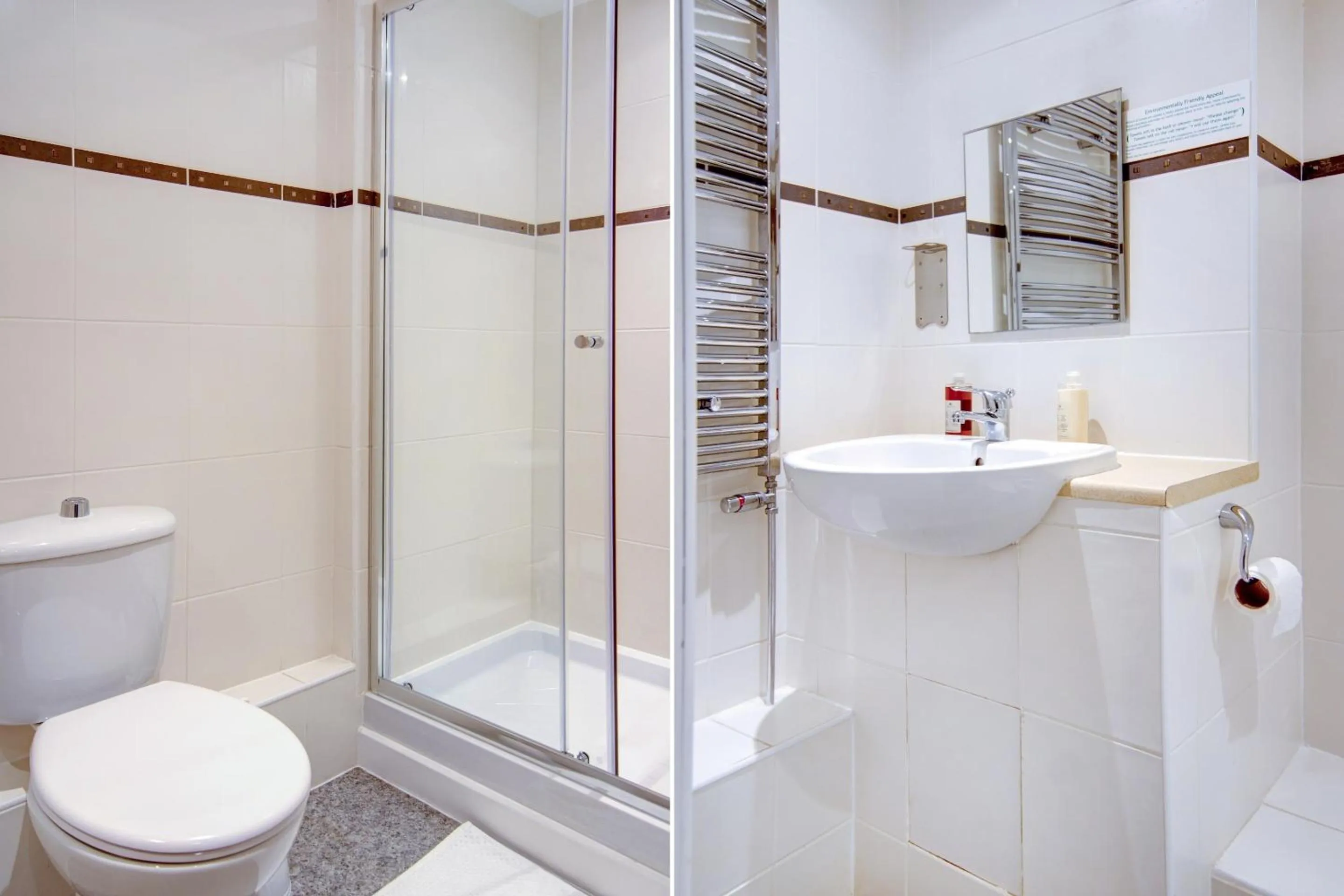 Bathroom in The Gissons Hotel - Exeter Airport & M5