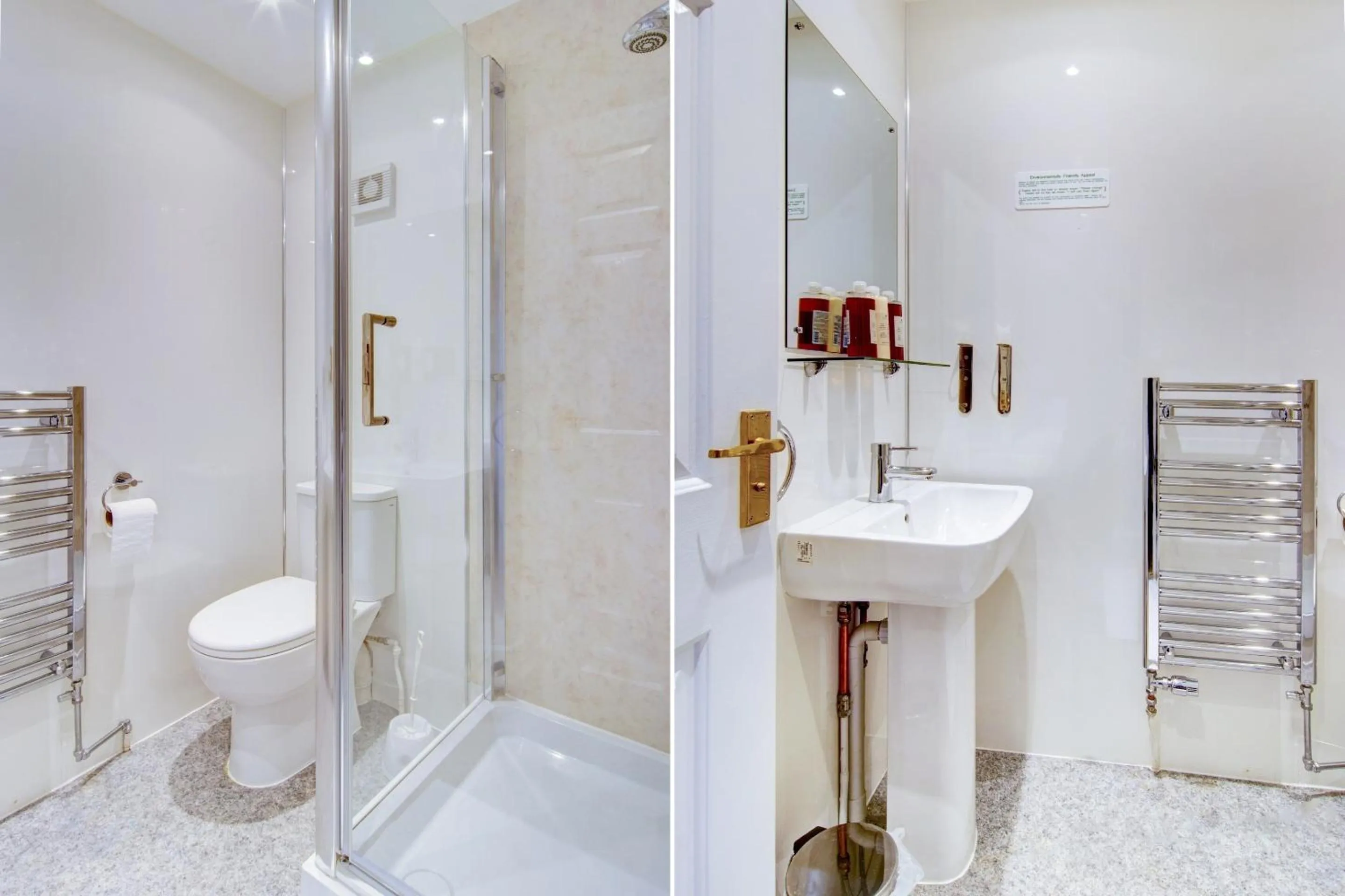 Bathroom in The Gissons Hotel - Exeter Airport & M5