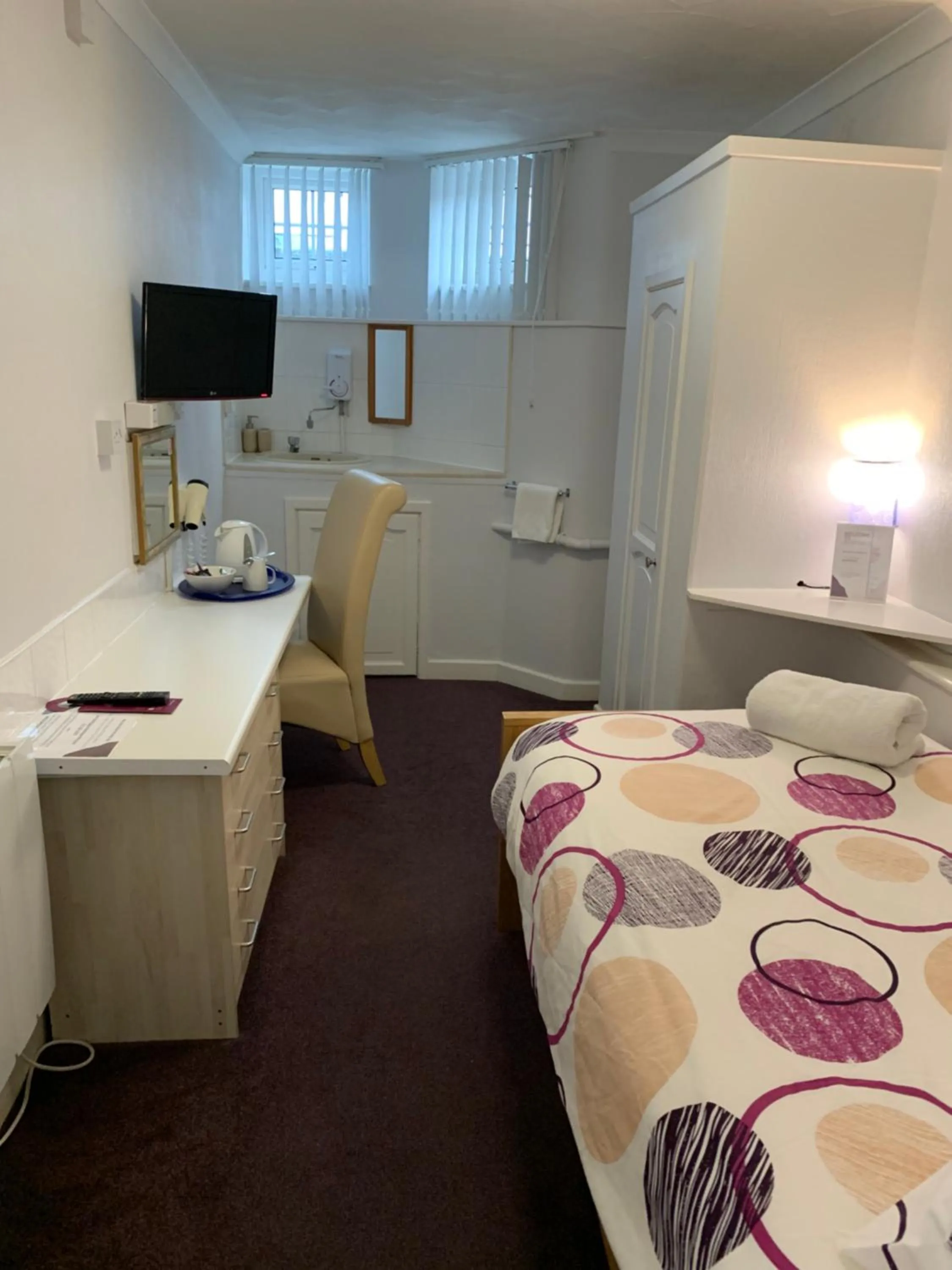 Bed in Austins Guest House