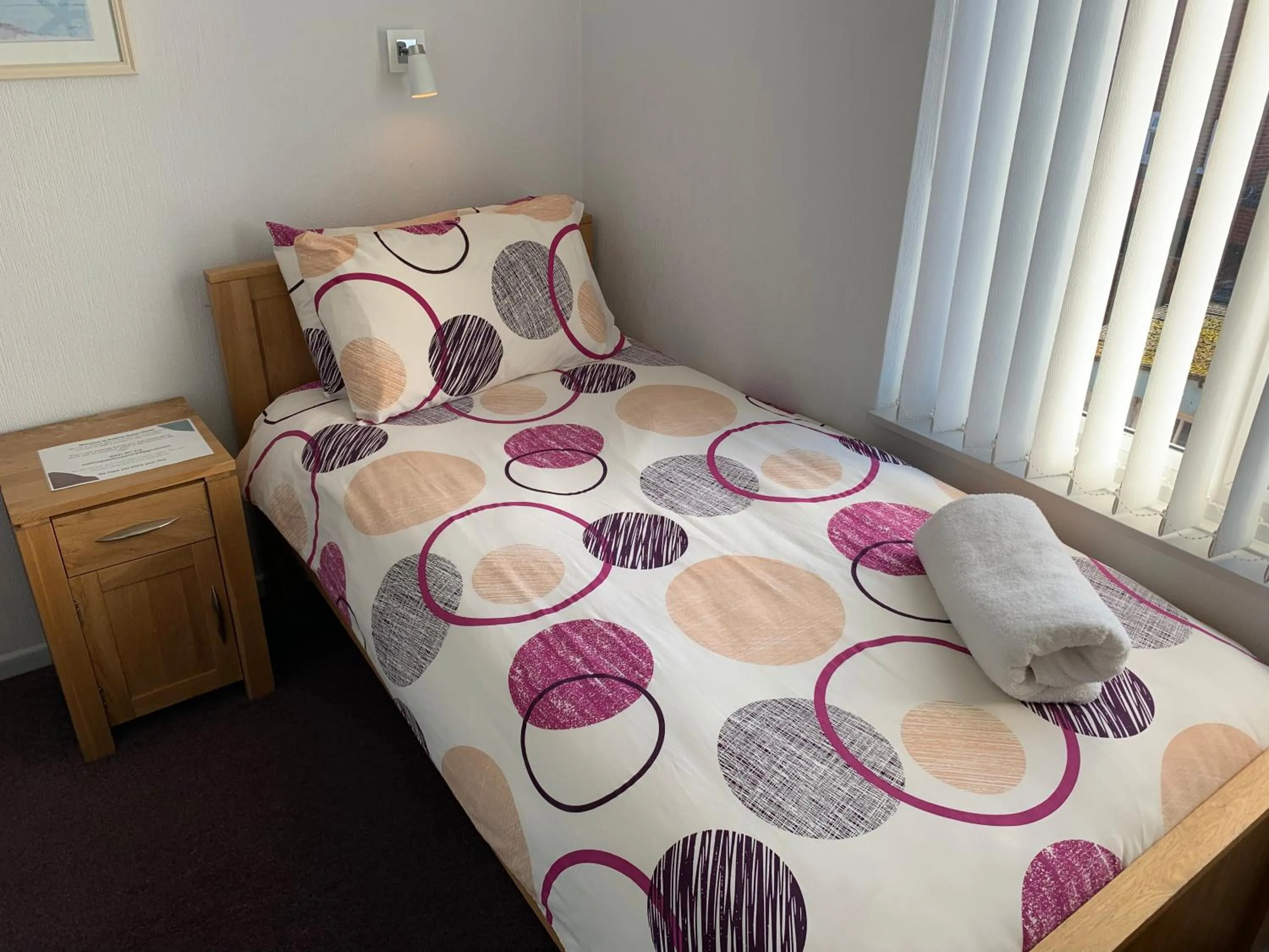 Bed in Austins Guest House