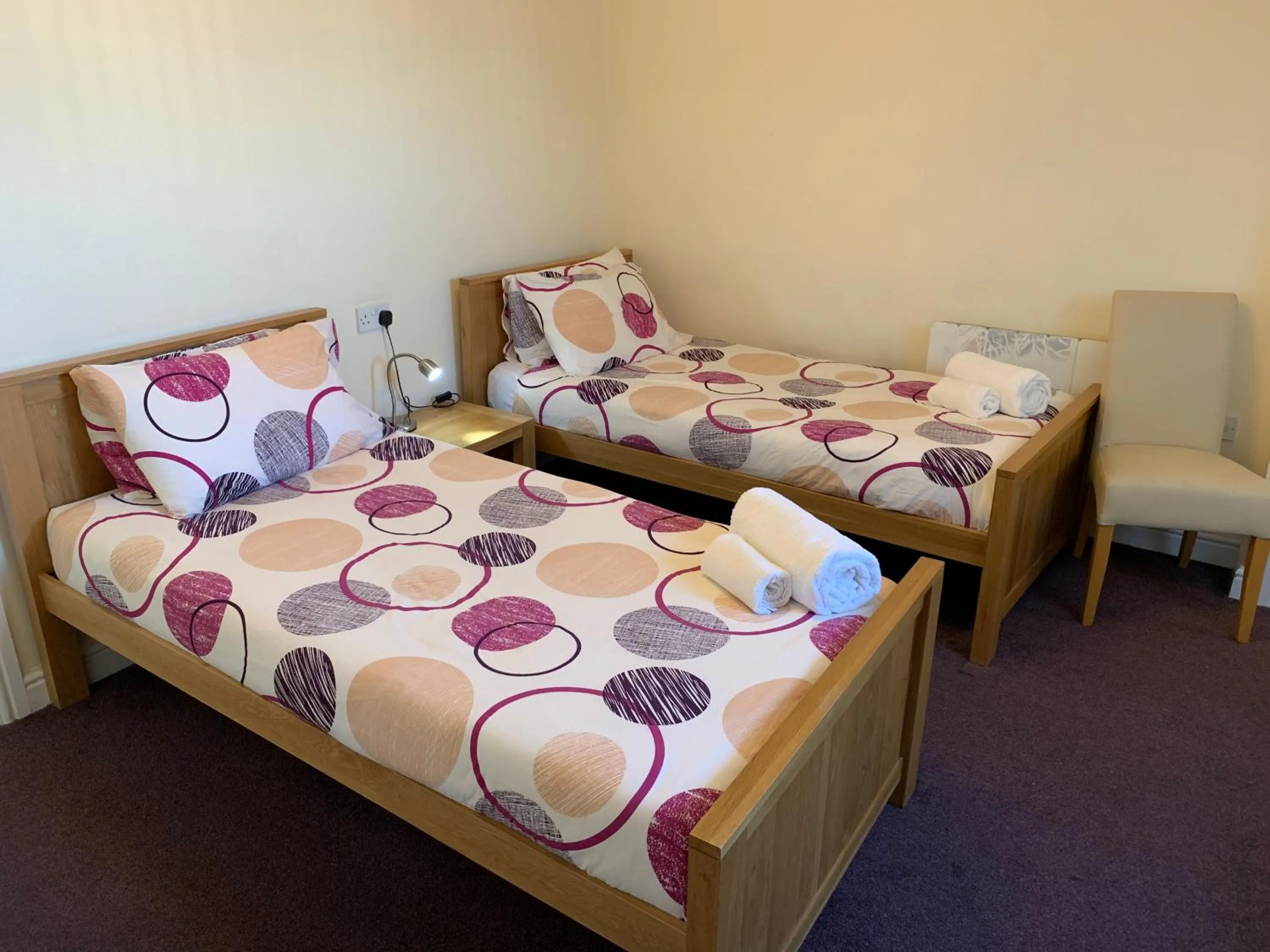 Bed in Austins Guest House