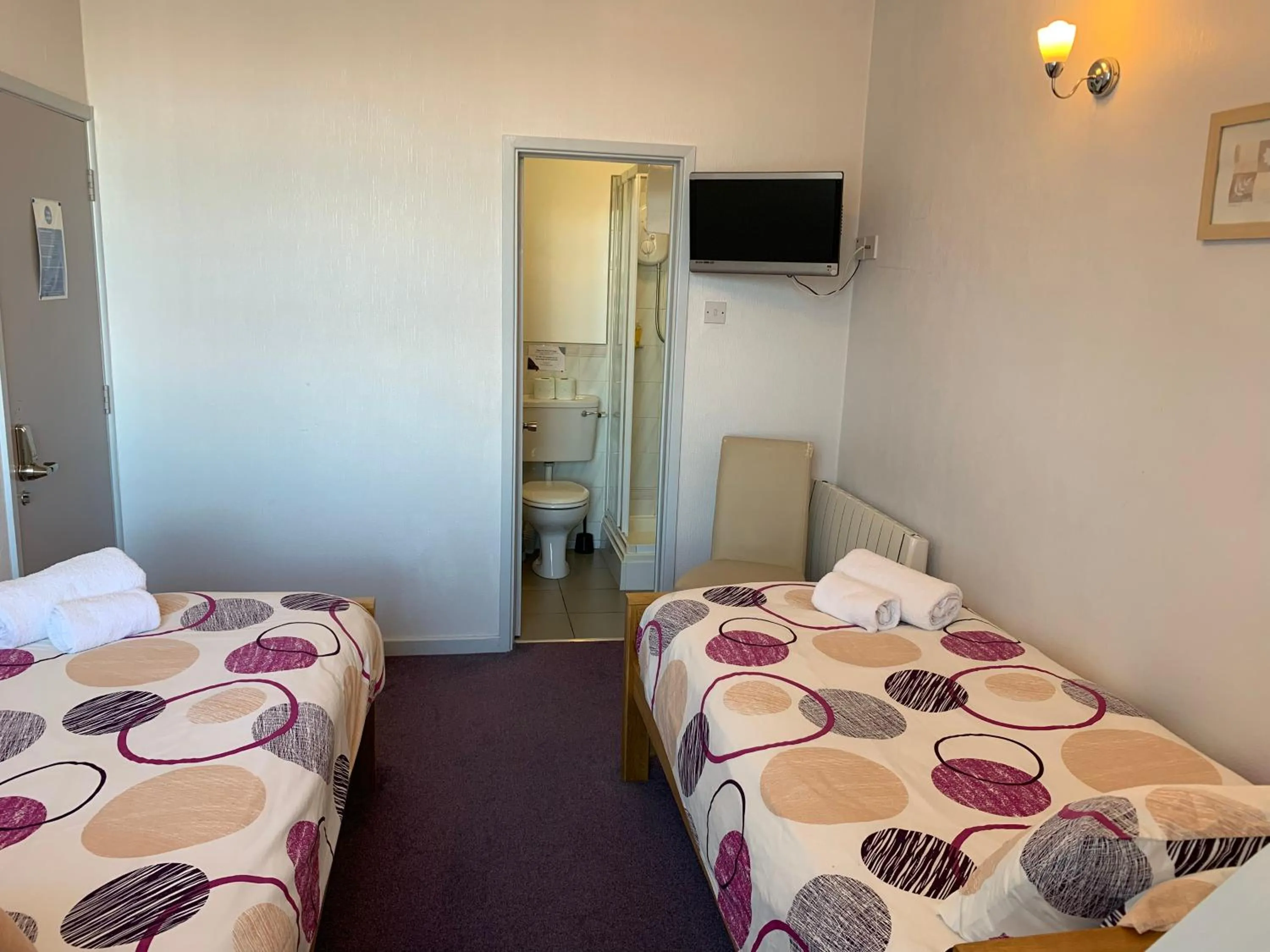 Bed in Austins Guest House