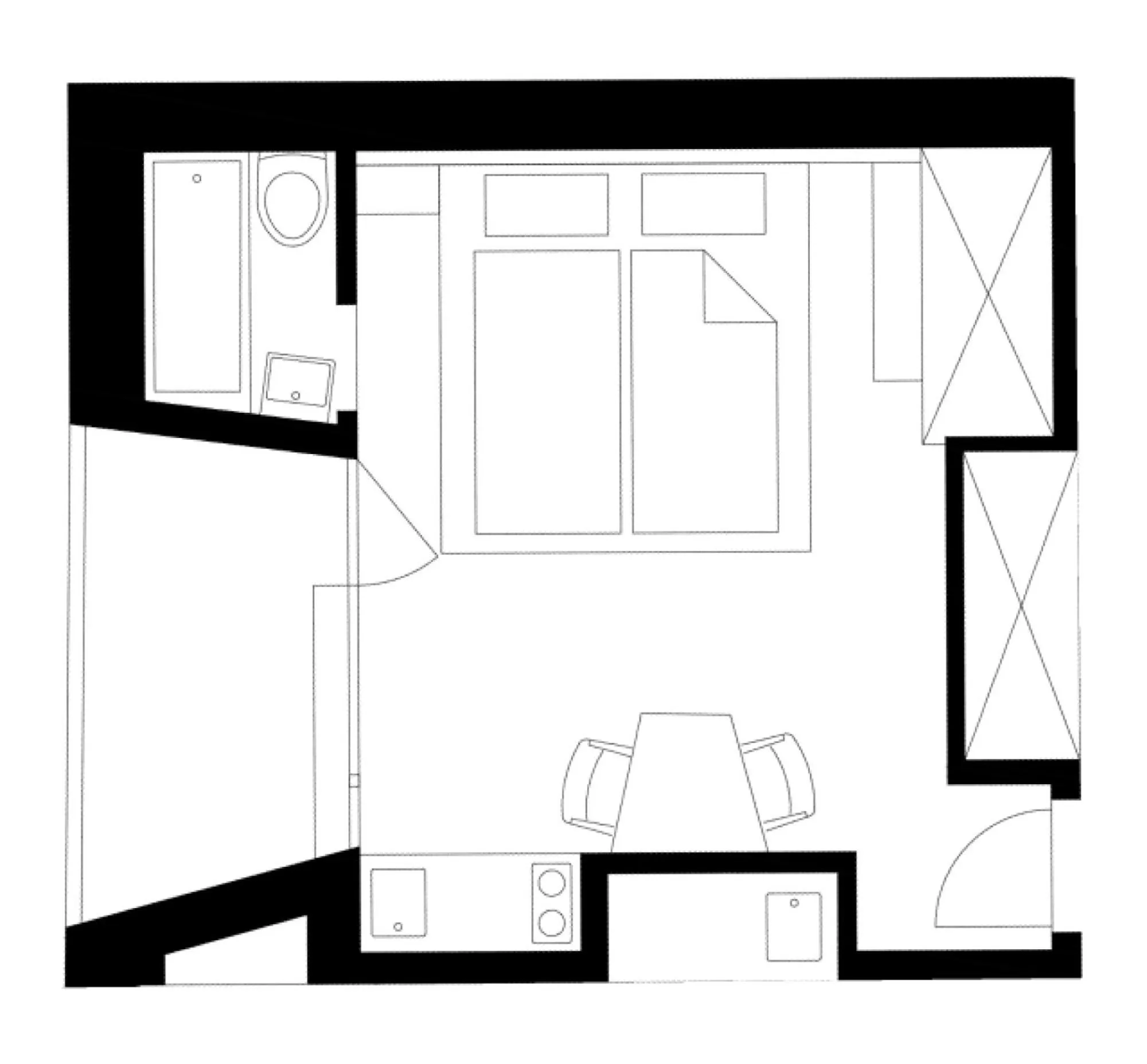 Photo of the whole room in Casa Las Caglias