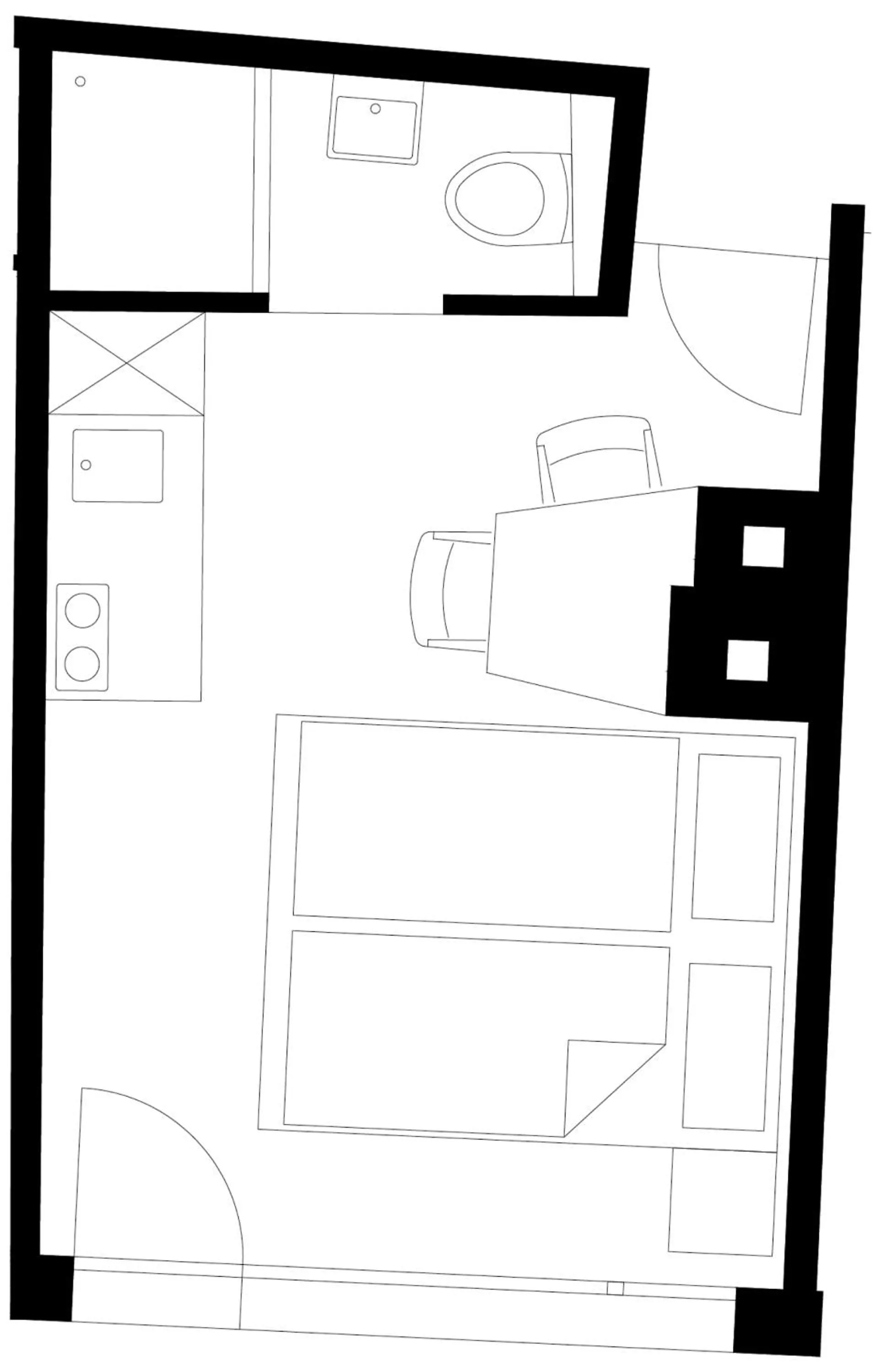 Photo of the whole room in Casa Las Caglias