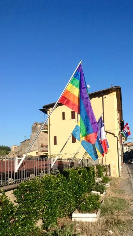 Property building in La Francigena