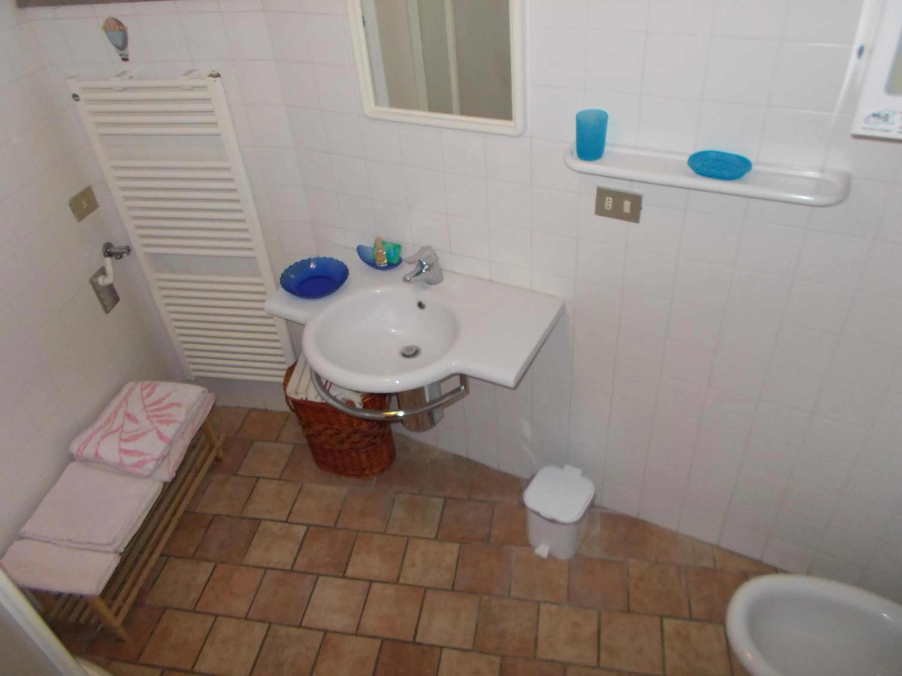 Bathroom in La Francigena