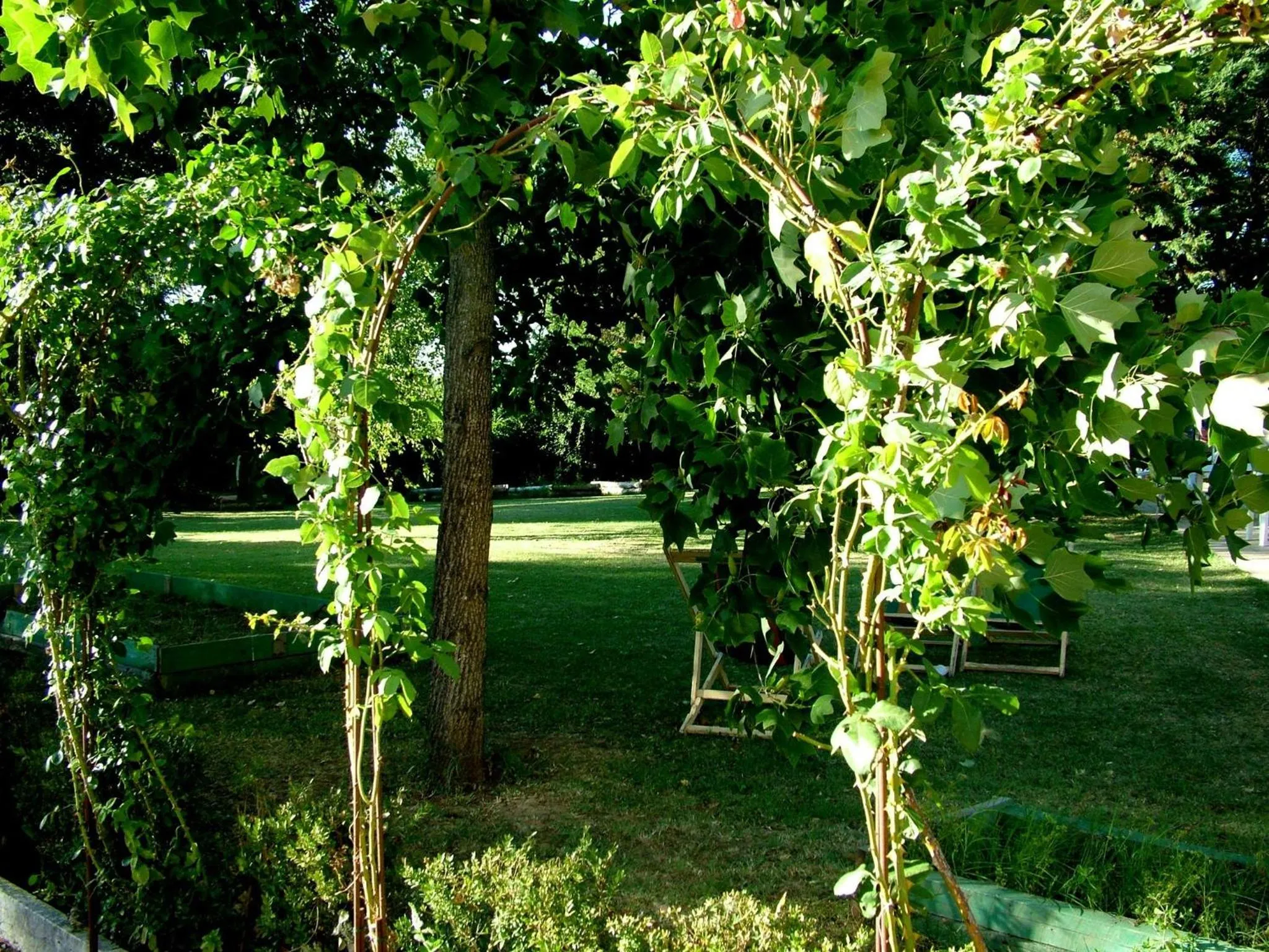 Garden in La Francigena