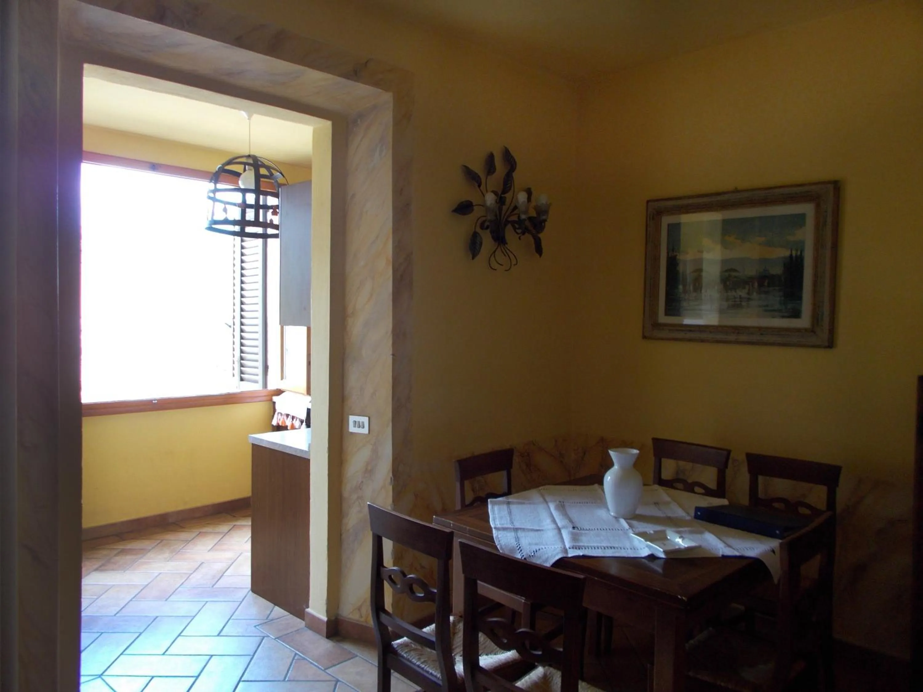 Dining area in La Francigena