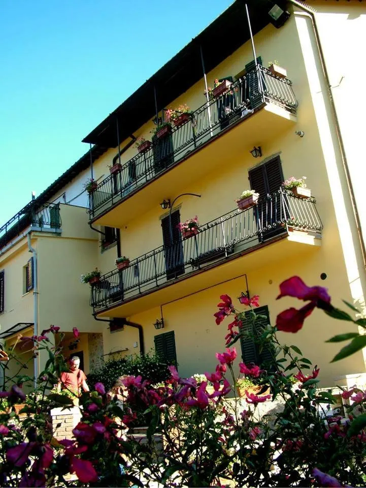 View (from property/room) in La Francigena