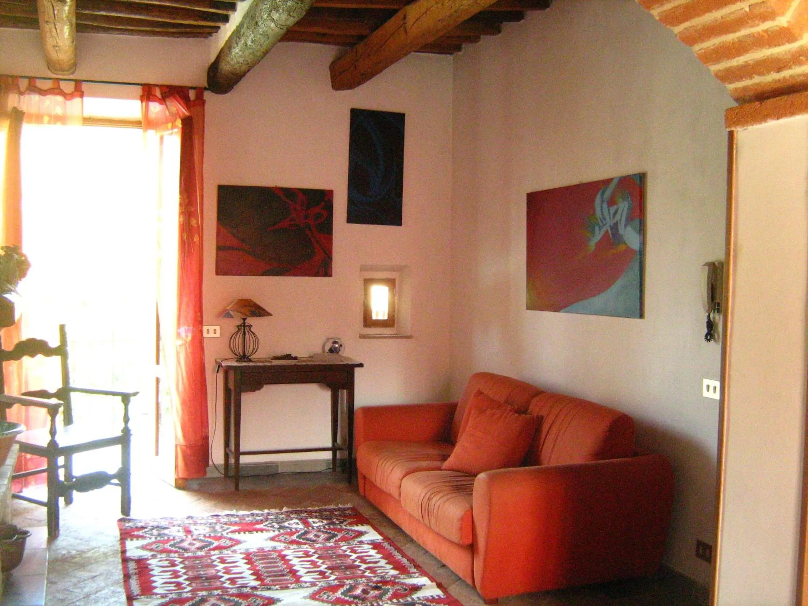 Living room in La Francigena