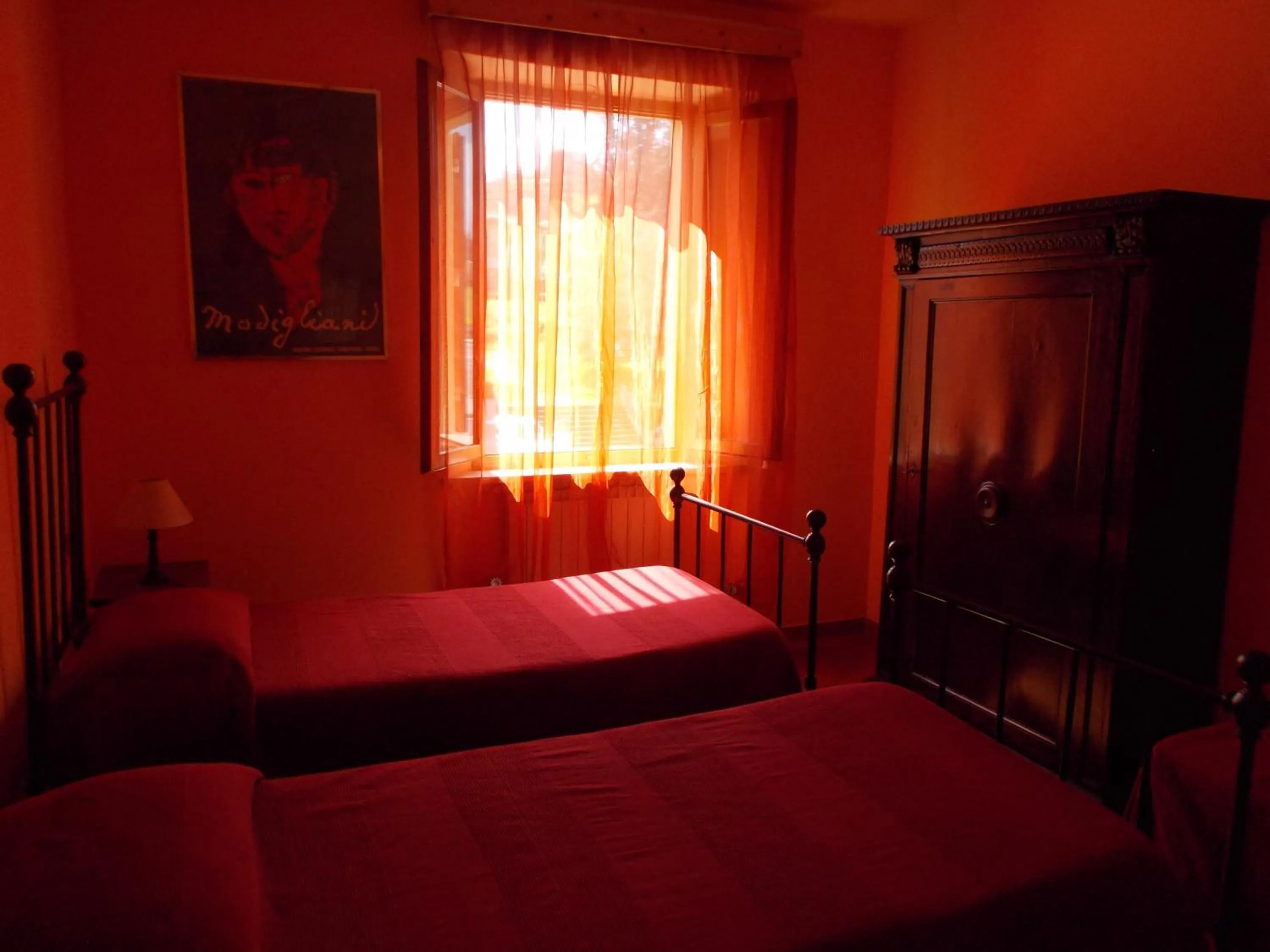 Bed in La Francigena