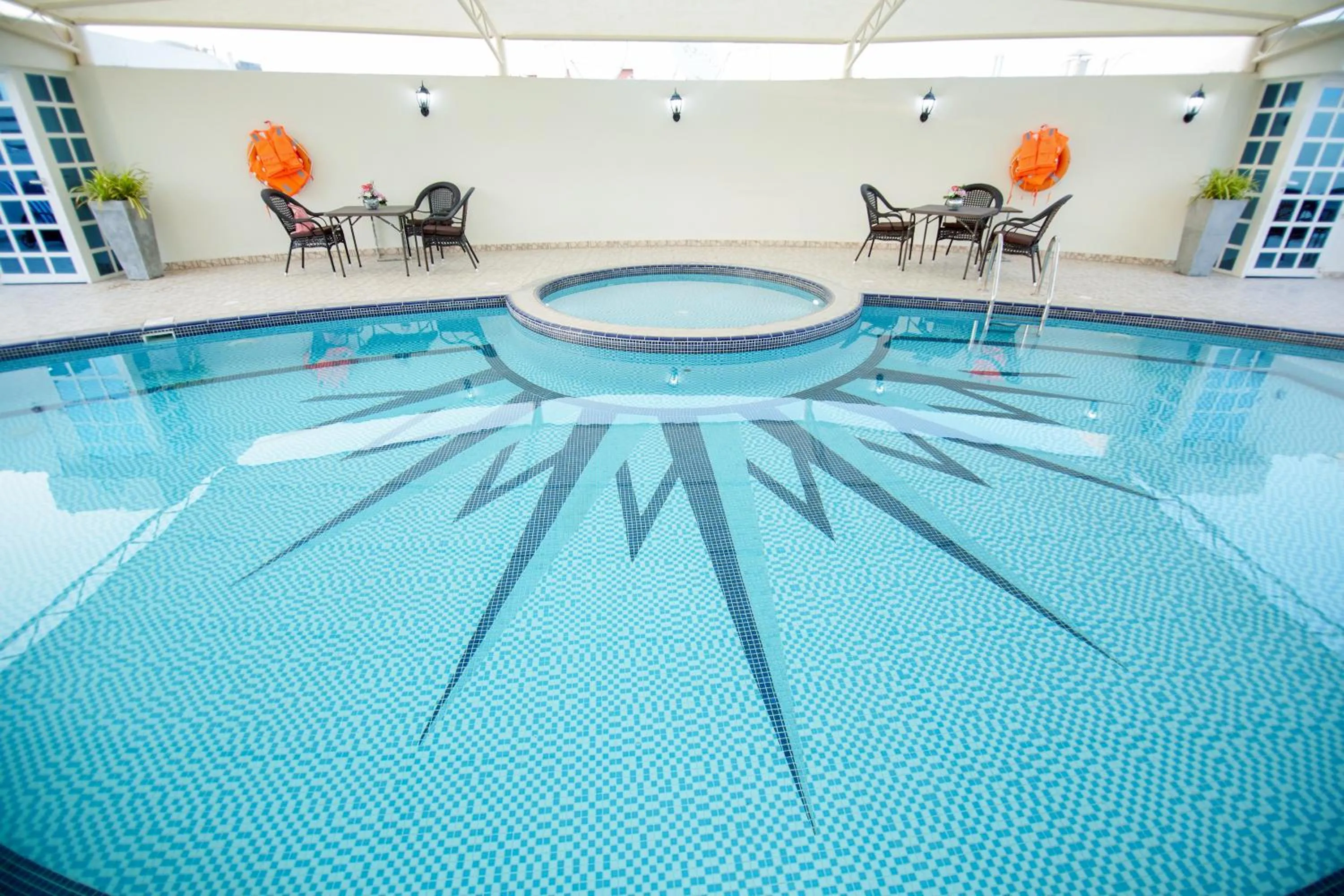 Swimming pool in Dream City Hotel Apartments LLC