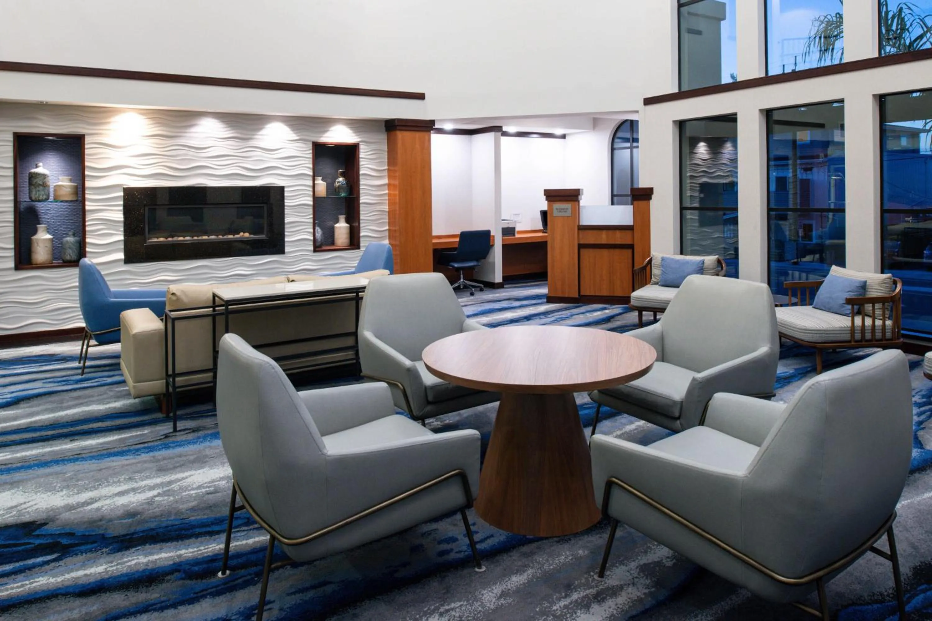 Lobby or reception in Fairfield Inn & Suites Santa Cruz - Capitola