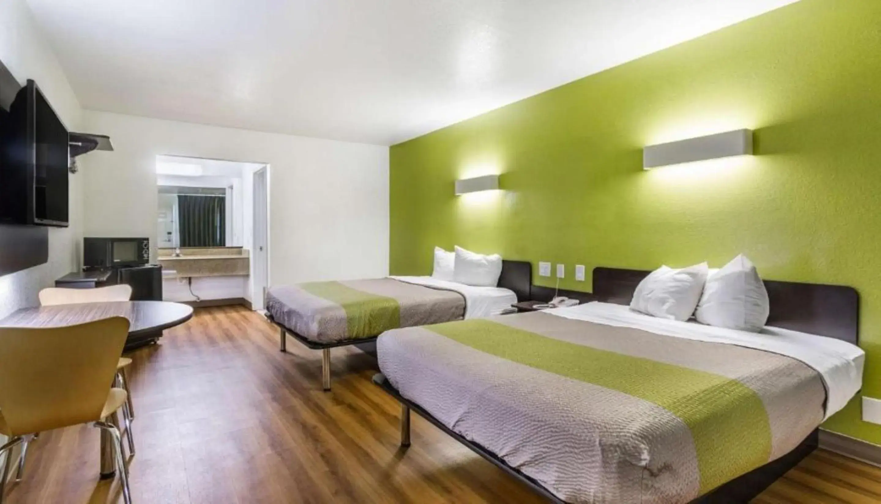 Queen Room with Two Queen Beds - Disability Access - Non-Smoking in Motel 6-San Marcos, TX - North Queen Room with Two Queen Beds - Disability Access - Non-Smoking in Motel 6-San Marcos, TX - North