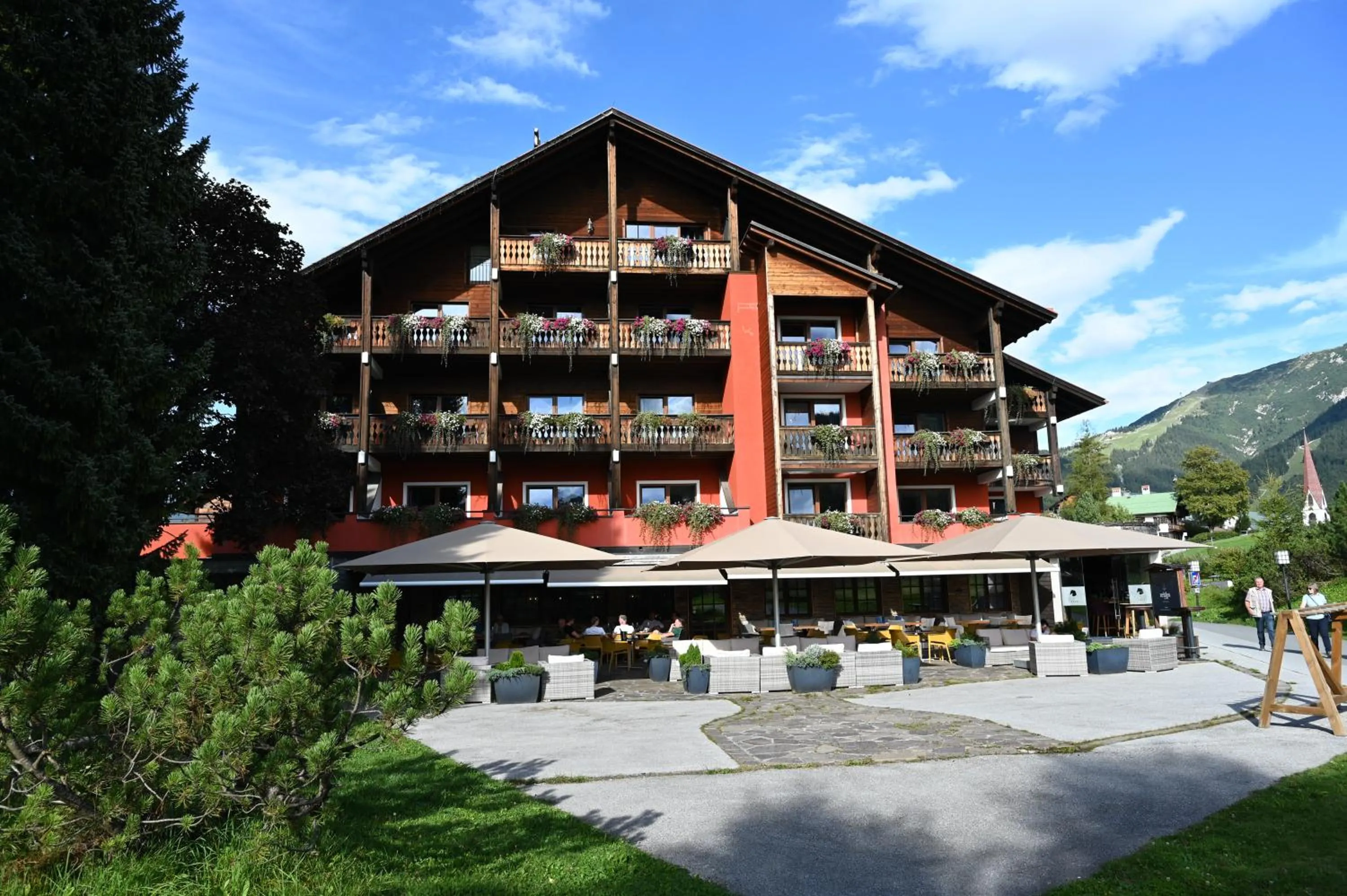 Property building in Hotel Hocheder