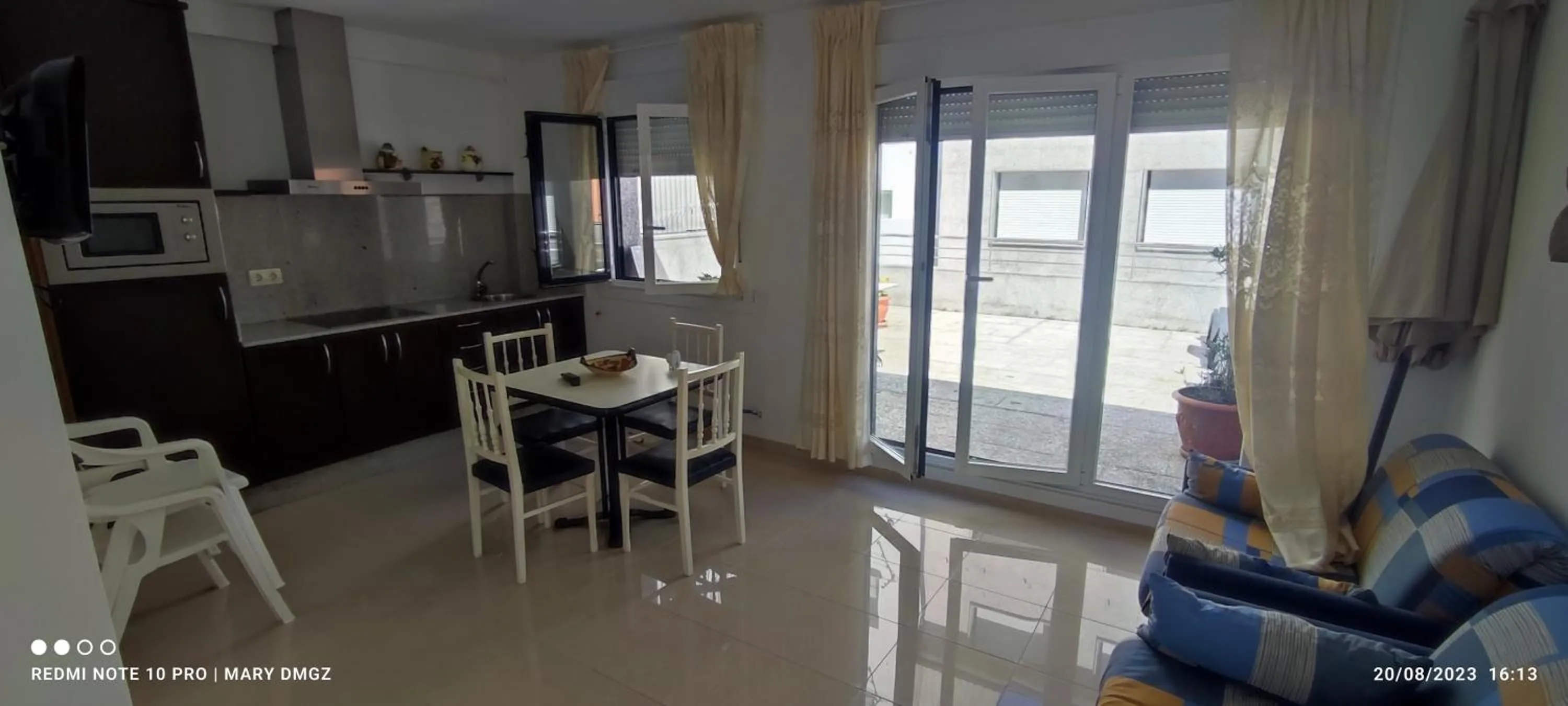 Kitchen or kitchenette in Hotel Brisa del Mar