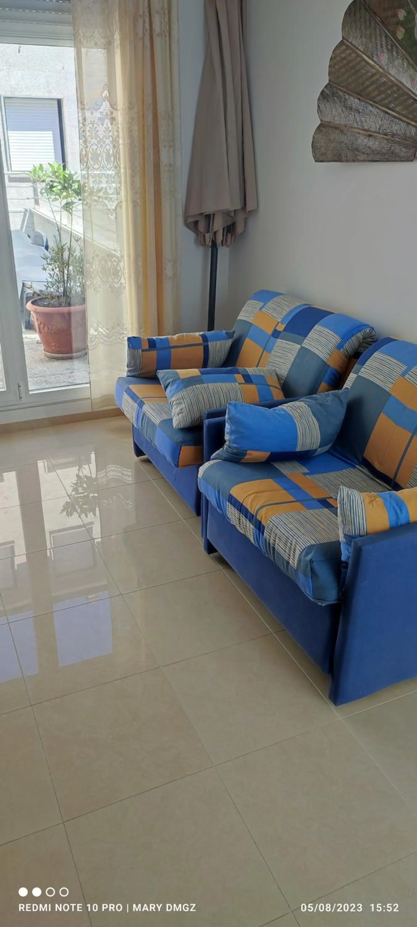 Living room in Hotel Brisa del Mar