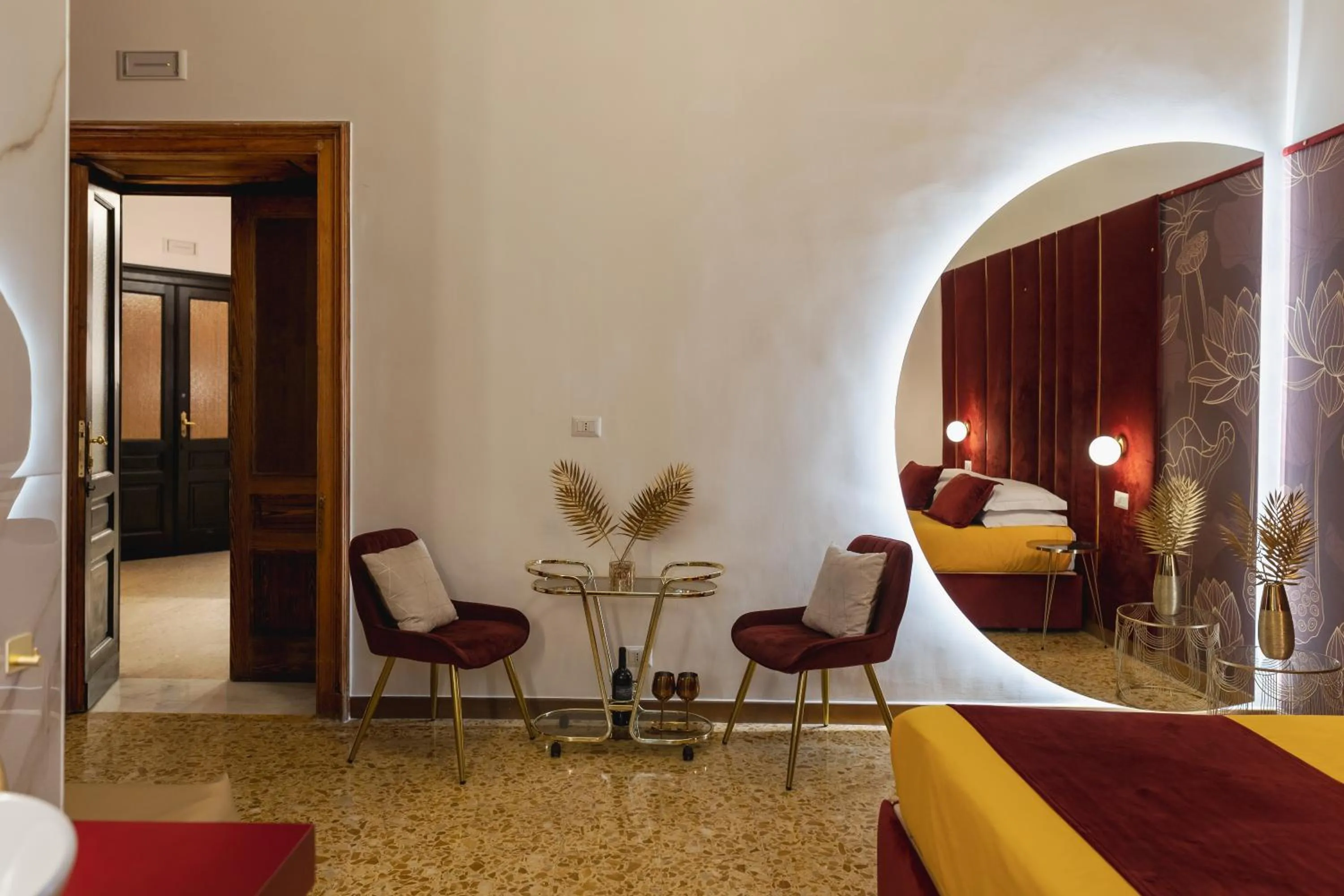 Bed in La Lepre felice-bovio