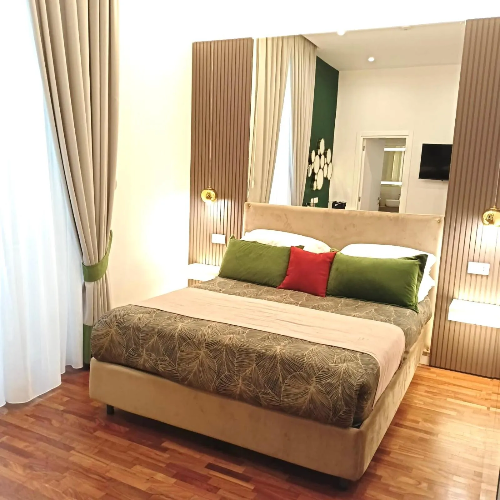 Bed in La Lepre felice-bovio