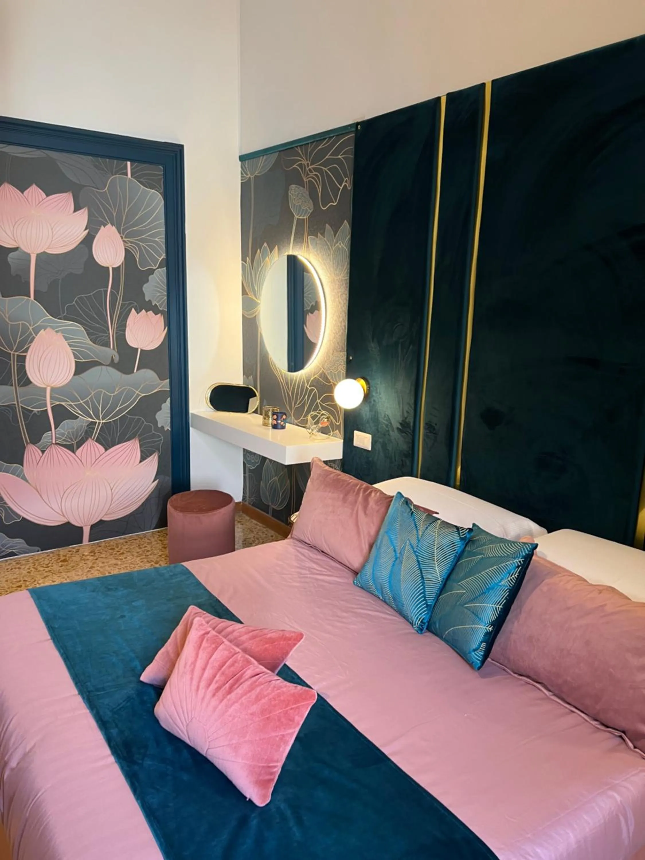 Bed in La Lepre felice-bovio