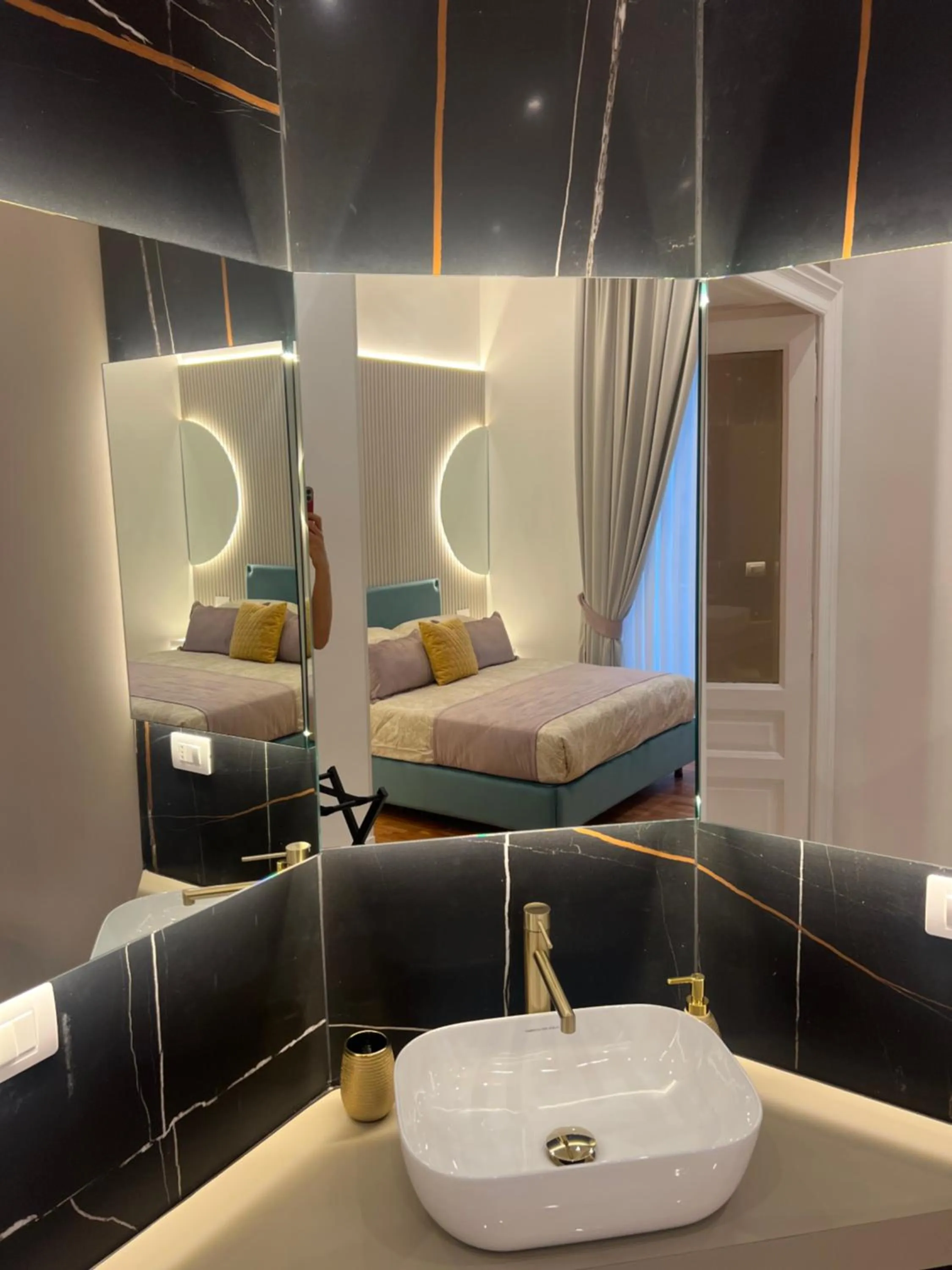 Bed in La Lepre felice-bovio