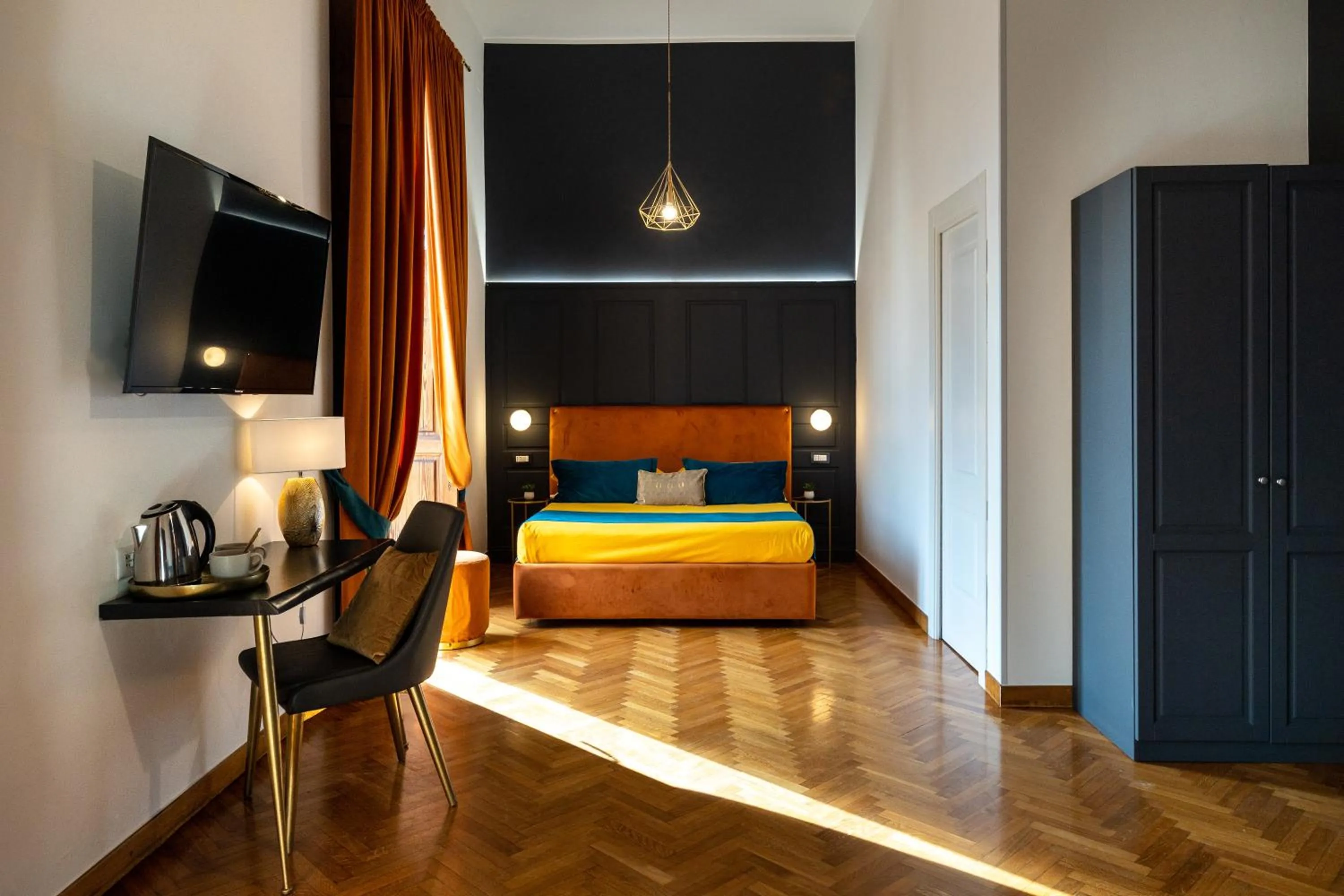 Bed in La Lepre felice-bovio