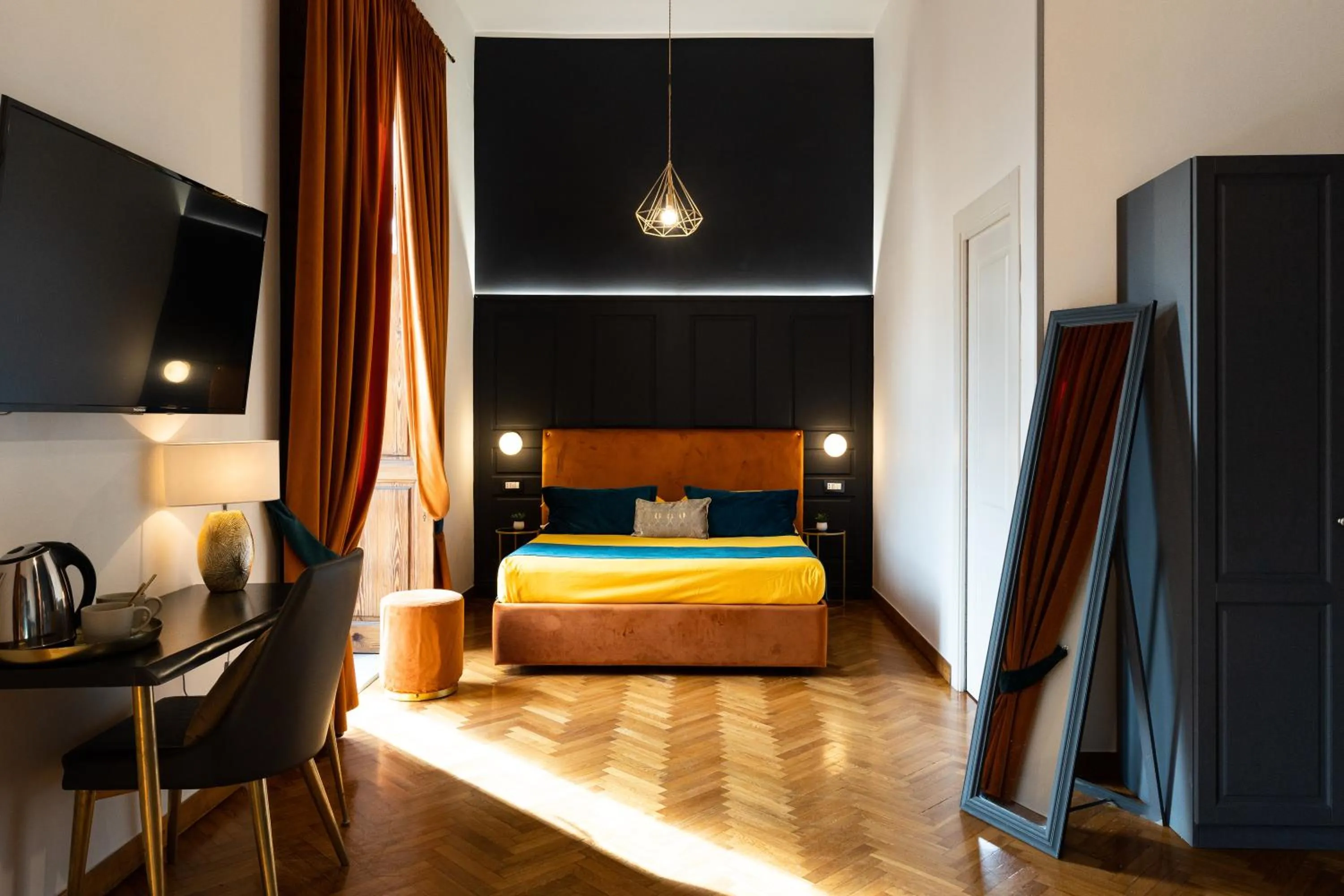 Bed in La Lepre felice-bovio