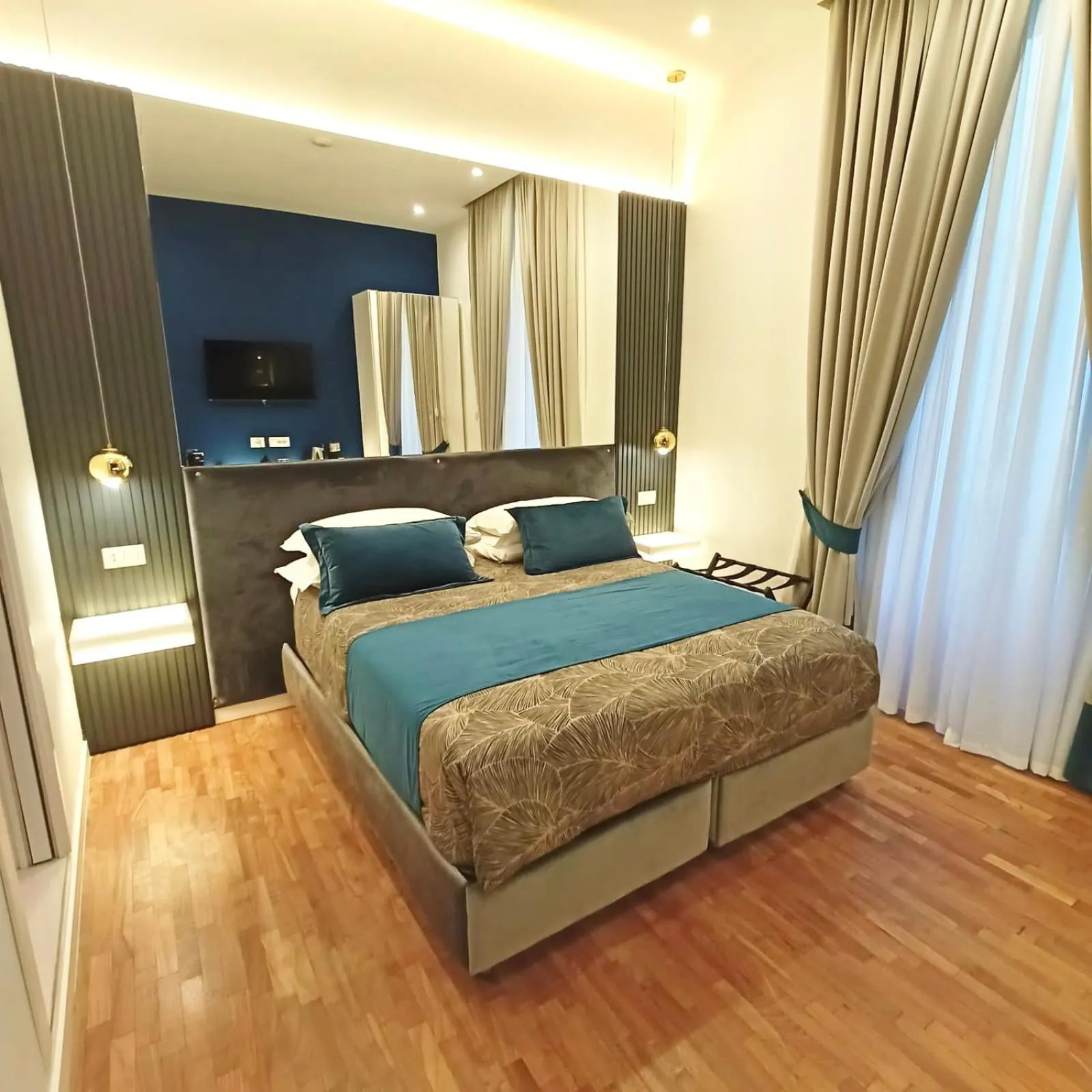 Bed in La Lepre felice-bovio