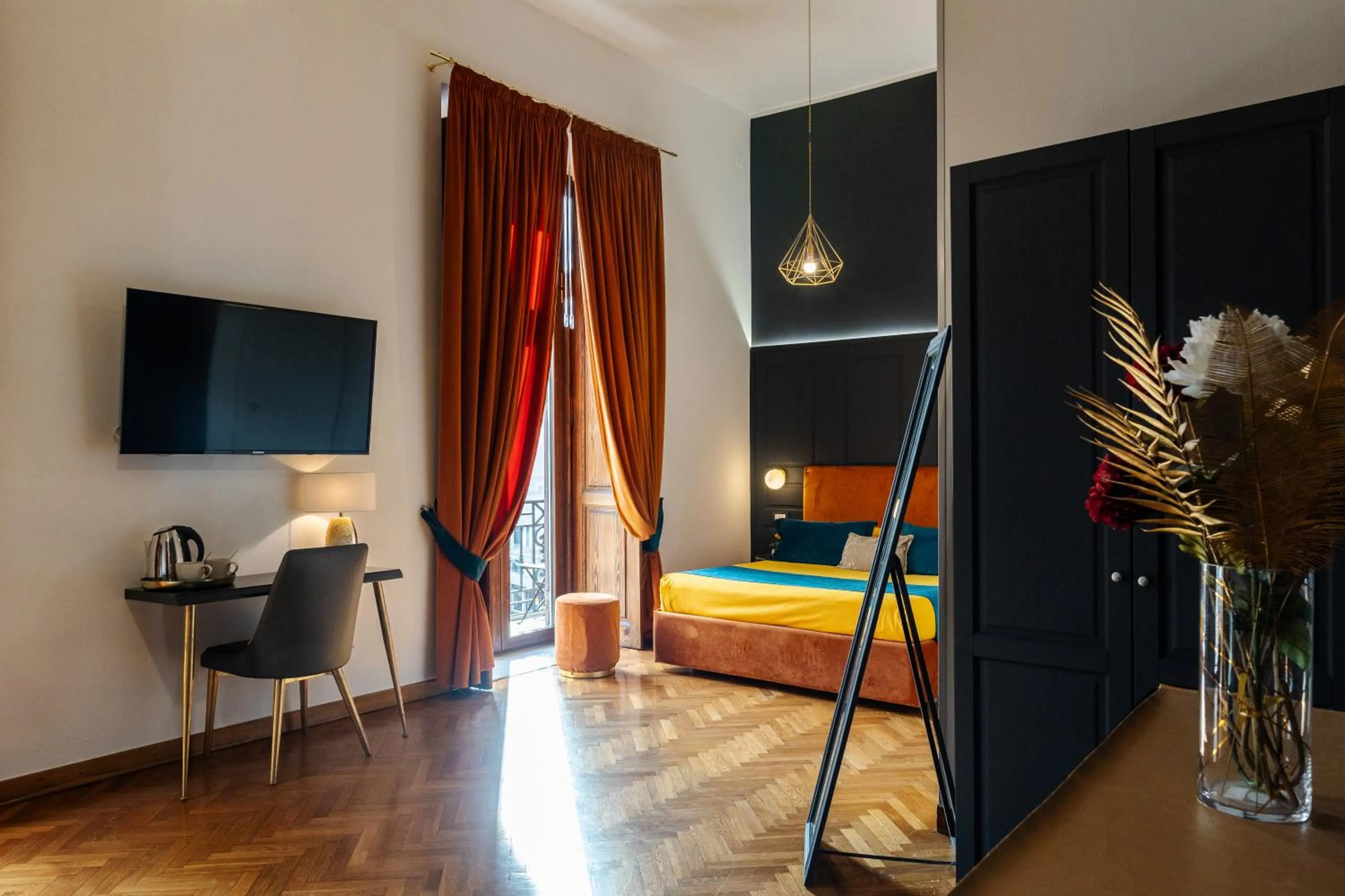 Bed in La Lepre felice-bovio