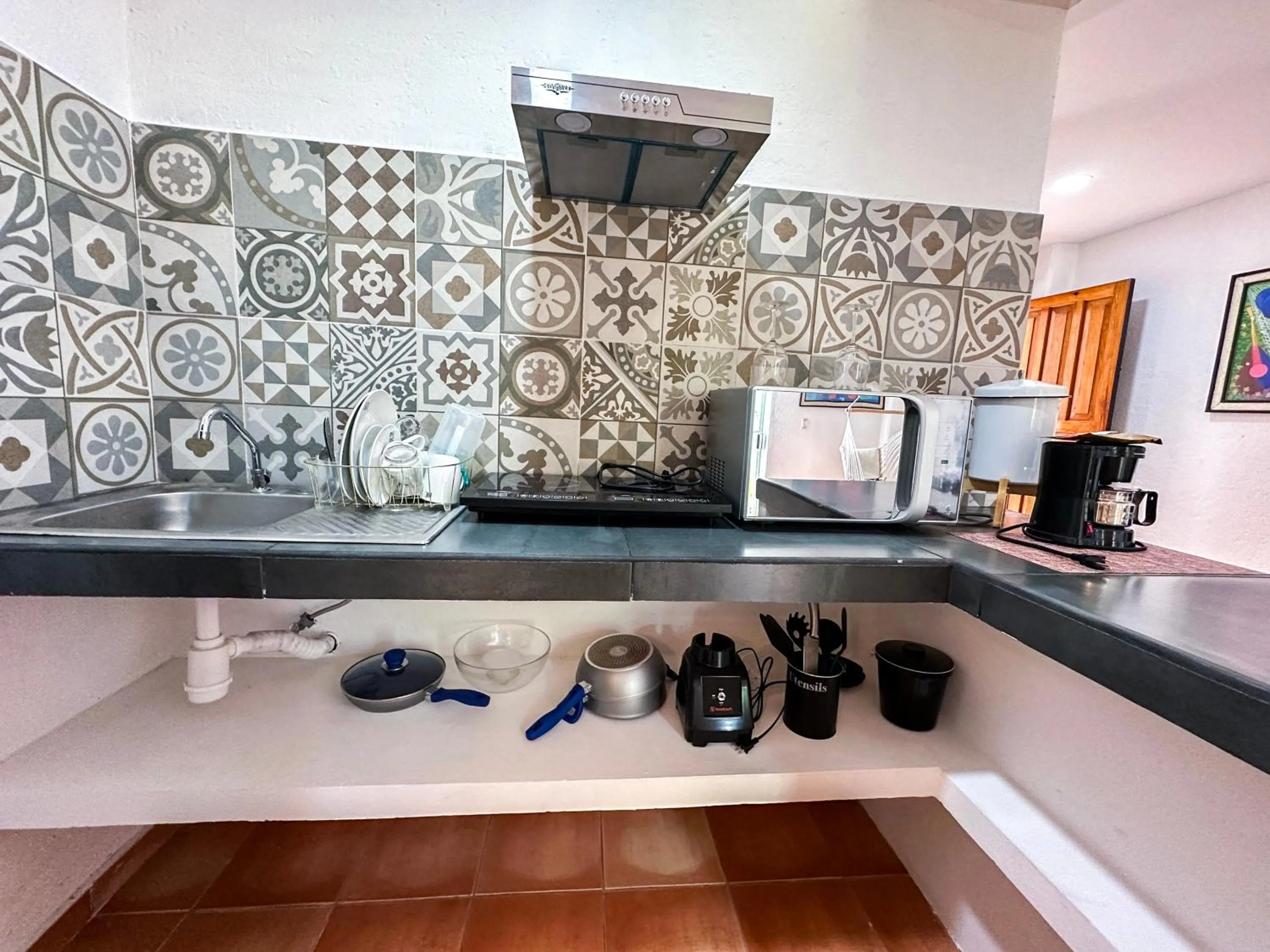 Kitchen or kitchenette in Best Western Posada Chahue
